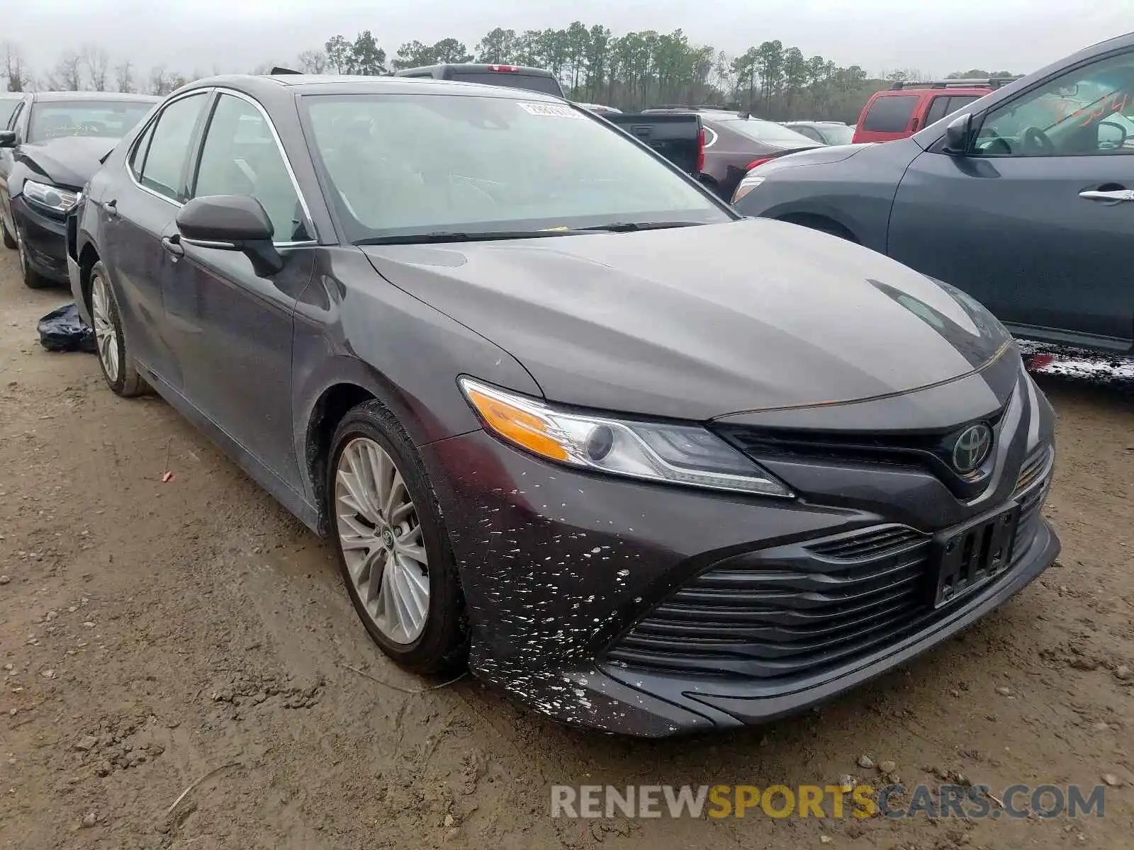 1 Photograph of a damaged car 4T1BZ1HK4KU029034 TOYOTA CAMRY 2019