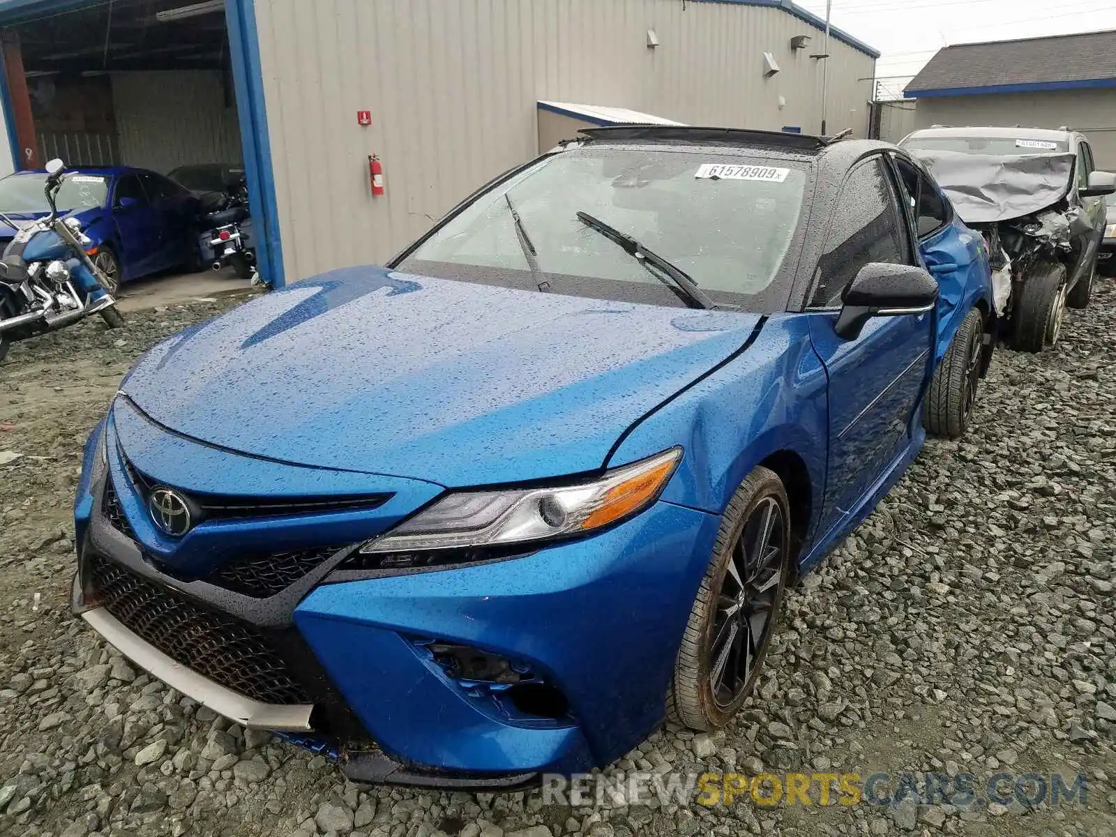 2 Фотография поврежденного автомобиля 4T1BZ1HK4KU032225 TOYOTA CAMRY 2019