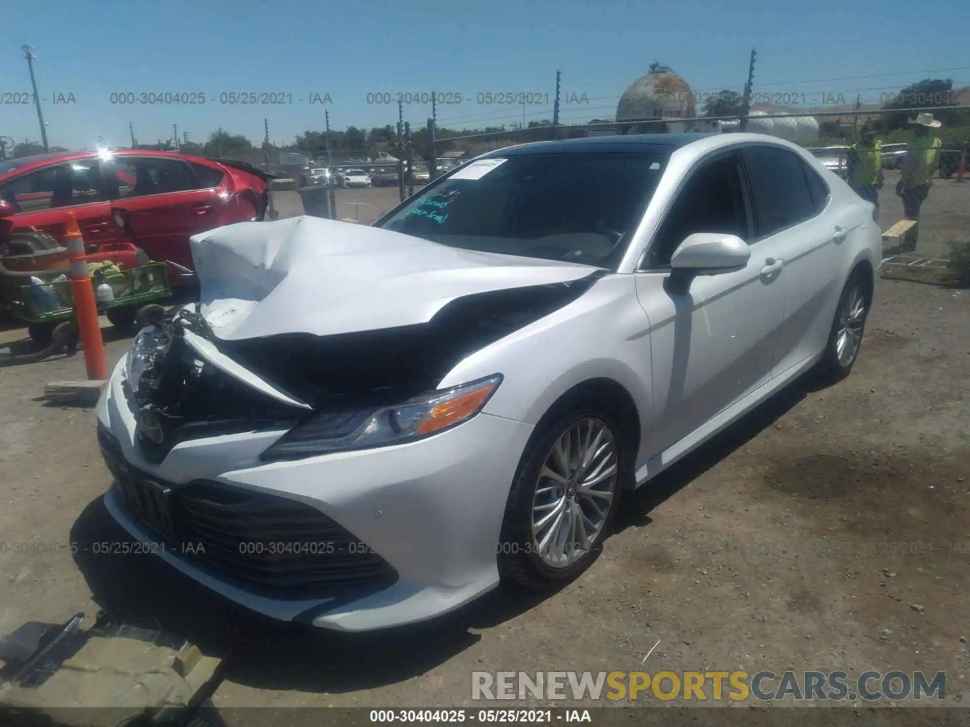 2 Photograph of a damaged car 4T1BZ1HK4KU507890 TOYOTA CAMRY 2019