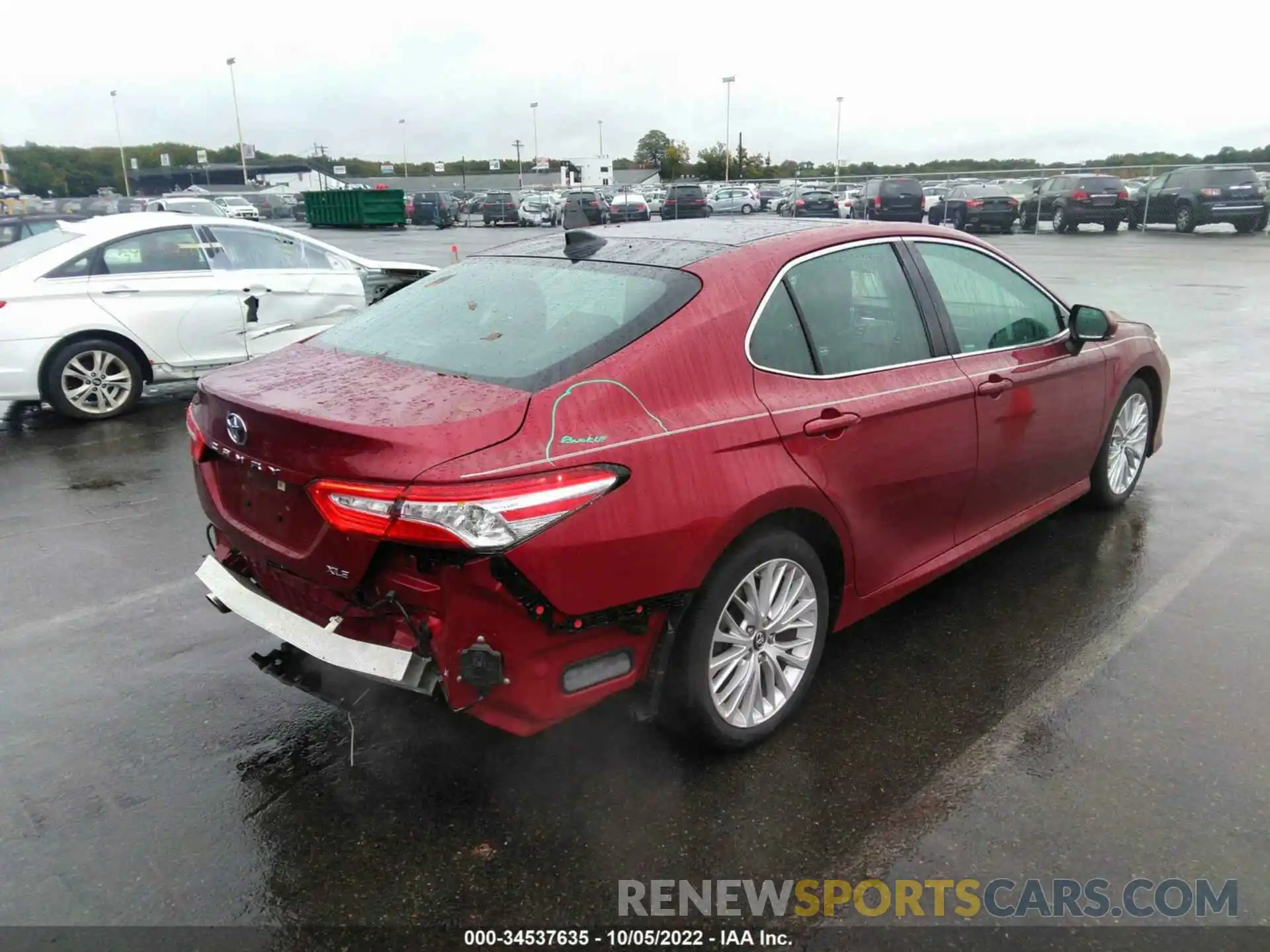 6 Photograph of a damaged car 4T1BZ1HK4KU508294 TOYOTA CAMRY 2019