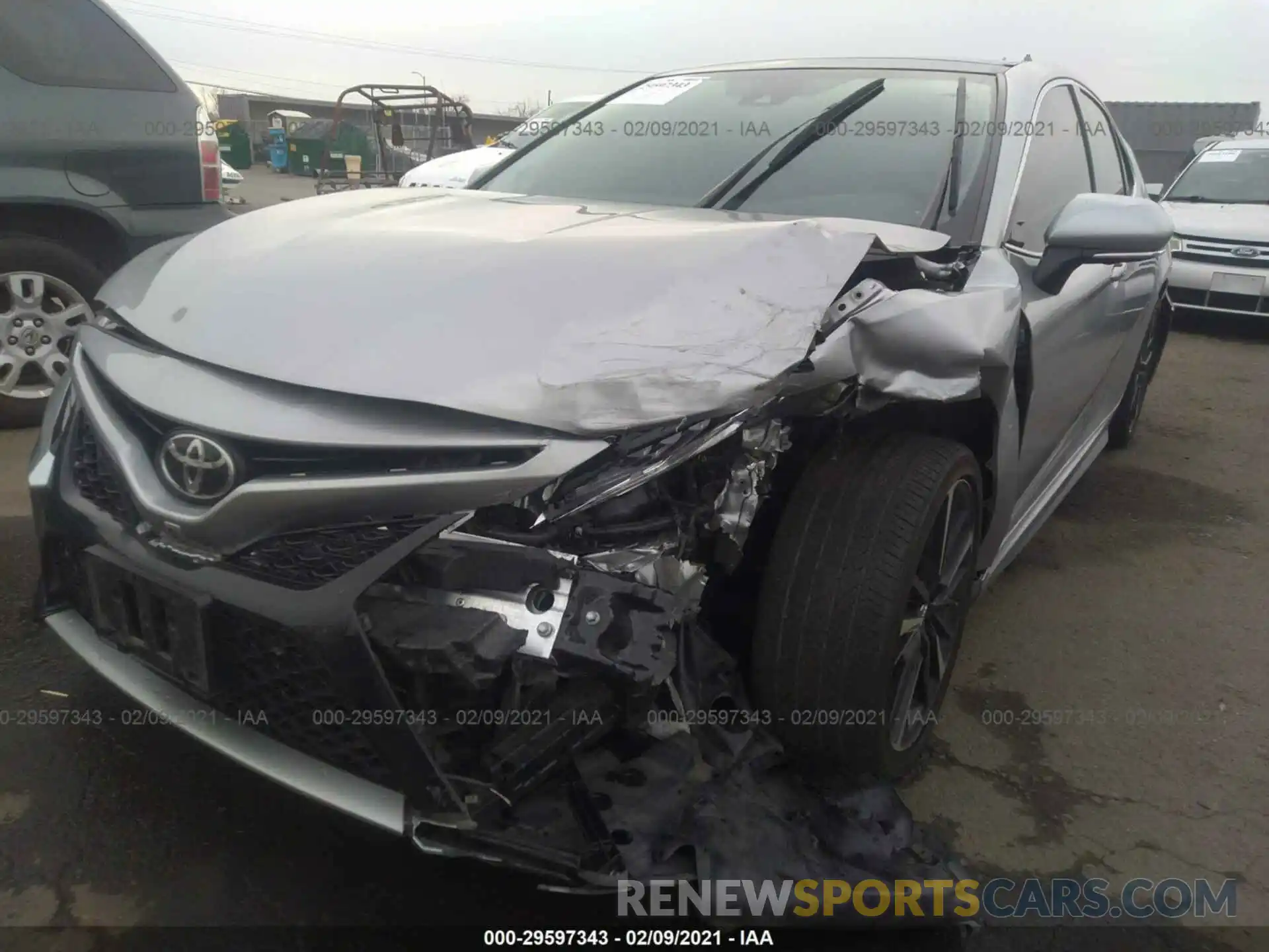 6 Photograph of a damaged car 4T1BZ1HK4KU508585 TOYOTA CAMRY 2019