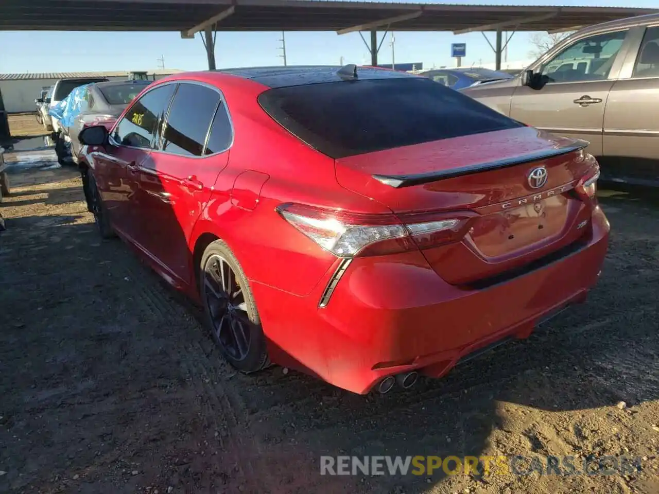 3 Photograph of a damaged car 4T1BZ1HK5KU023369 TOYOTA CAMRY 2019