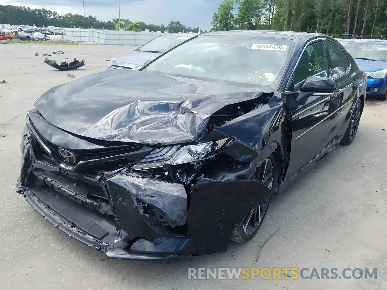 2 Фотография поврежденного автомобиля 4T1BZ1HK5KU028393 TOYOTA CAMRY 2019