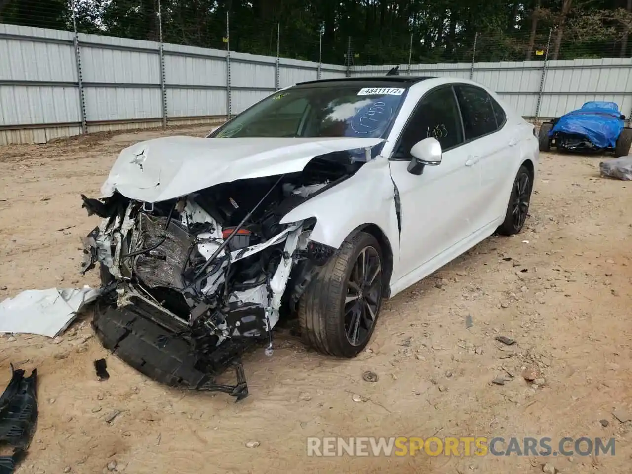 2 Photograph of a damaged car 4T1BZ1HK5KU030614 TOYOTA CAMRY 2019