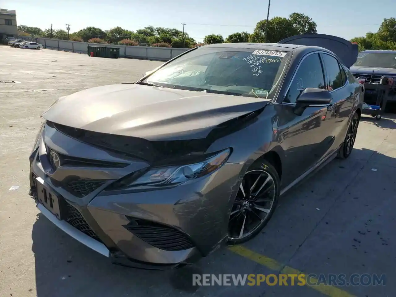 2 Photograph of a damaged car 4T1BZ1HK5KU030886 TOYOTA CAMRY 2019