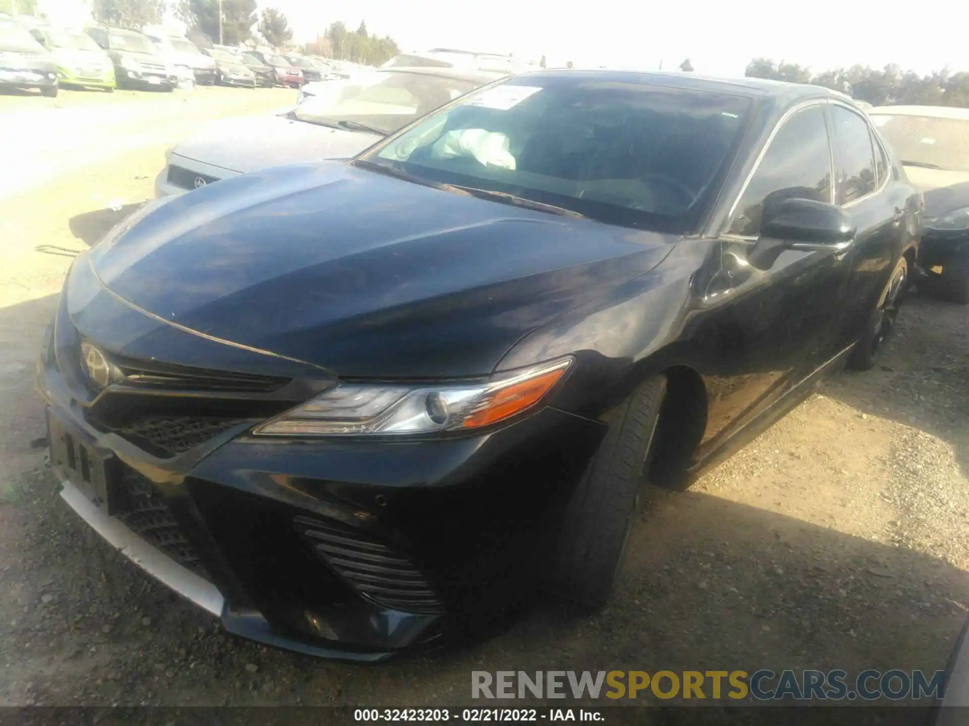 2 Photograph of a damaged car 4T1BZ1HK5KU030970 TOYOTA CAMRY 2019