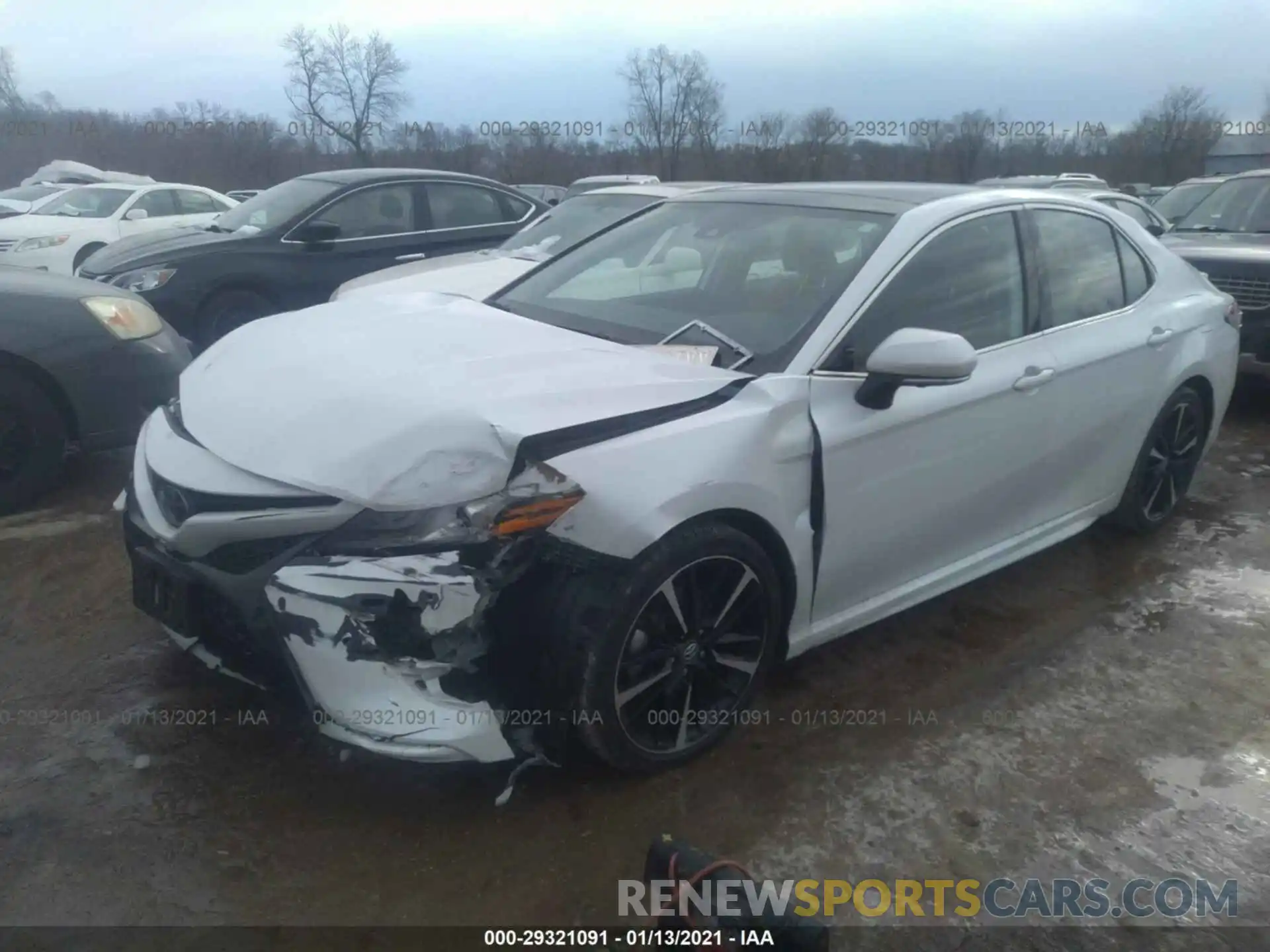 2 Photograph of a damaged car 4T1BZ1HK5KU507459 TOYOTA CAMRY 2019