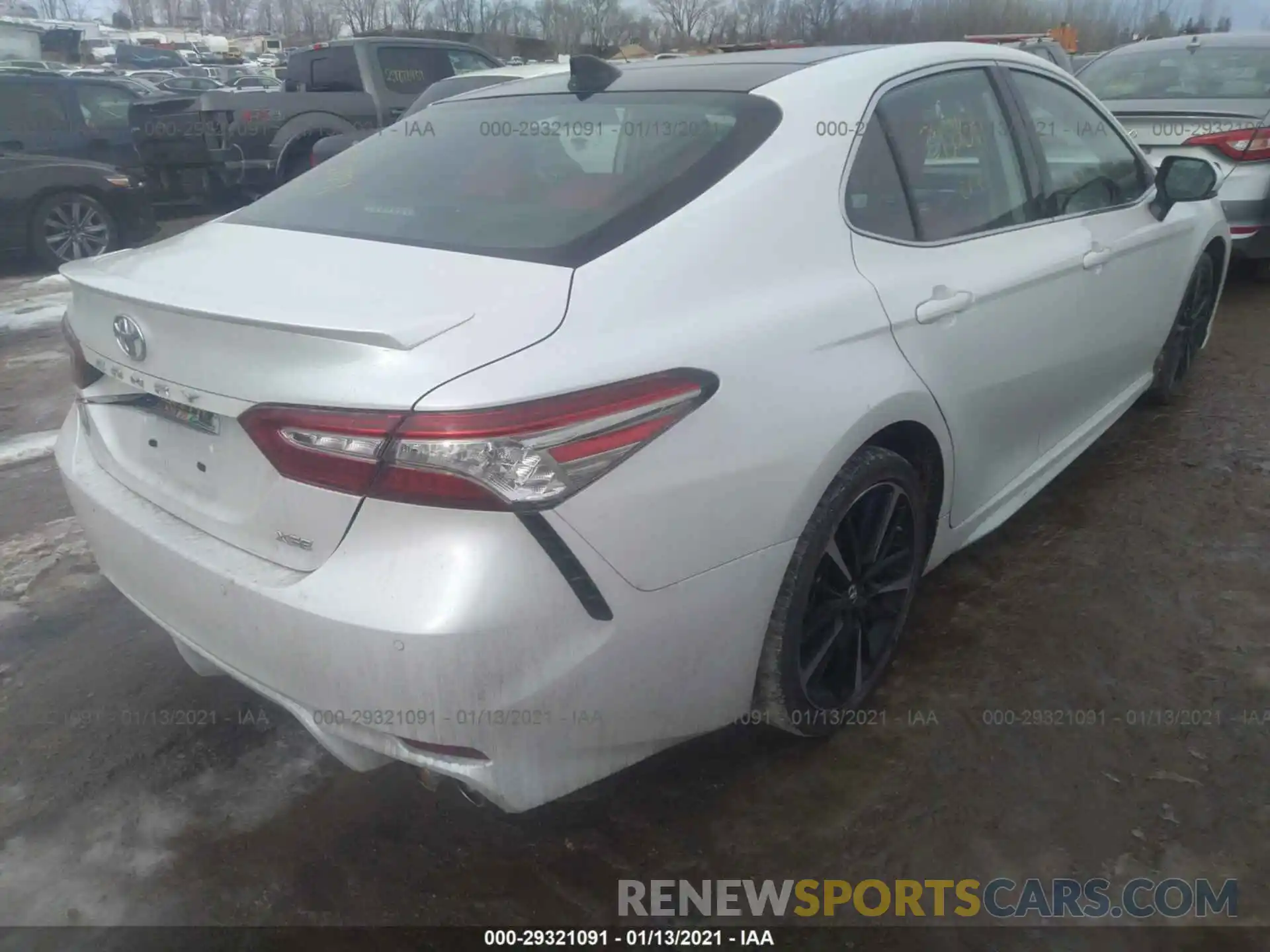 4 Фотография поврежденного автомобиля 4T1BZ1HK5KU507459 TOYOTA CAMRY 2019