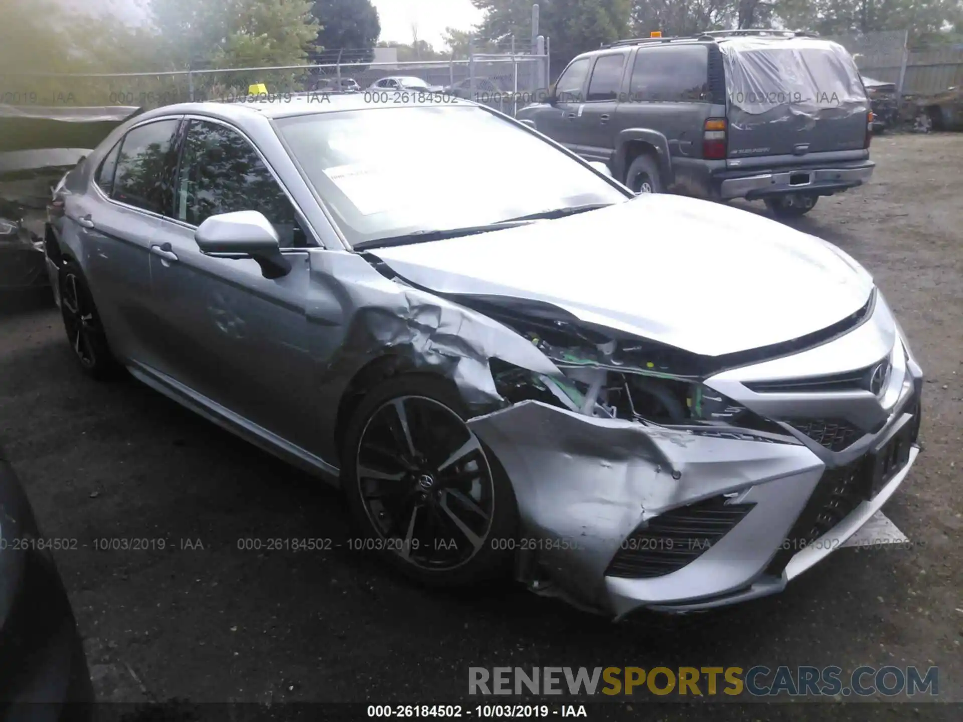 1 Photograph of a damaged car 4T1BZ1HK5KU508028 TOYOTA CAMRY 2019