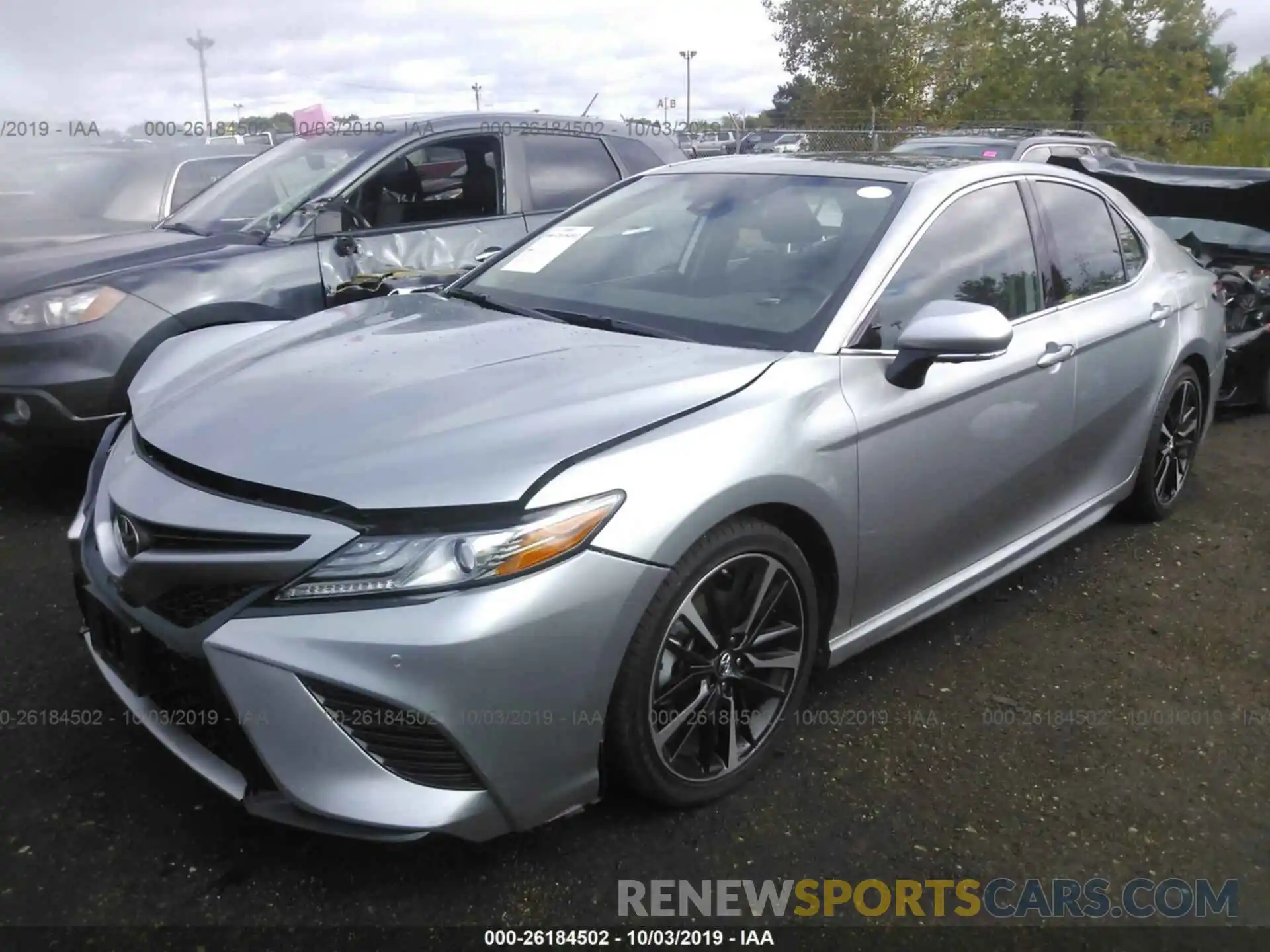 2 Photograph of a damaged car 4T1BZ1HK5KU508028 TOYOTA CAMRY 2019