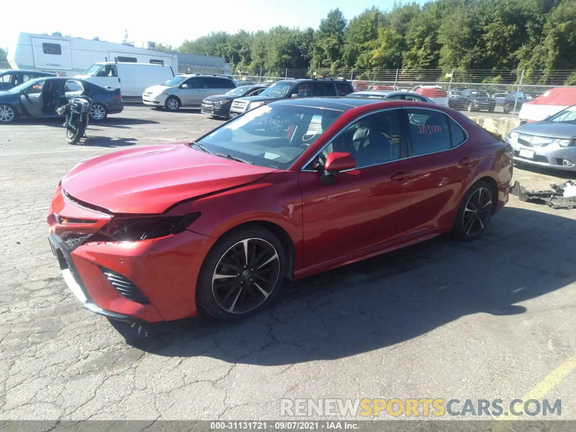 2 Photograph of a damaged car 4T1BZ1HK6KU021937 TOYOTA CAMRY 2019