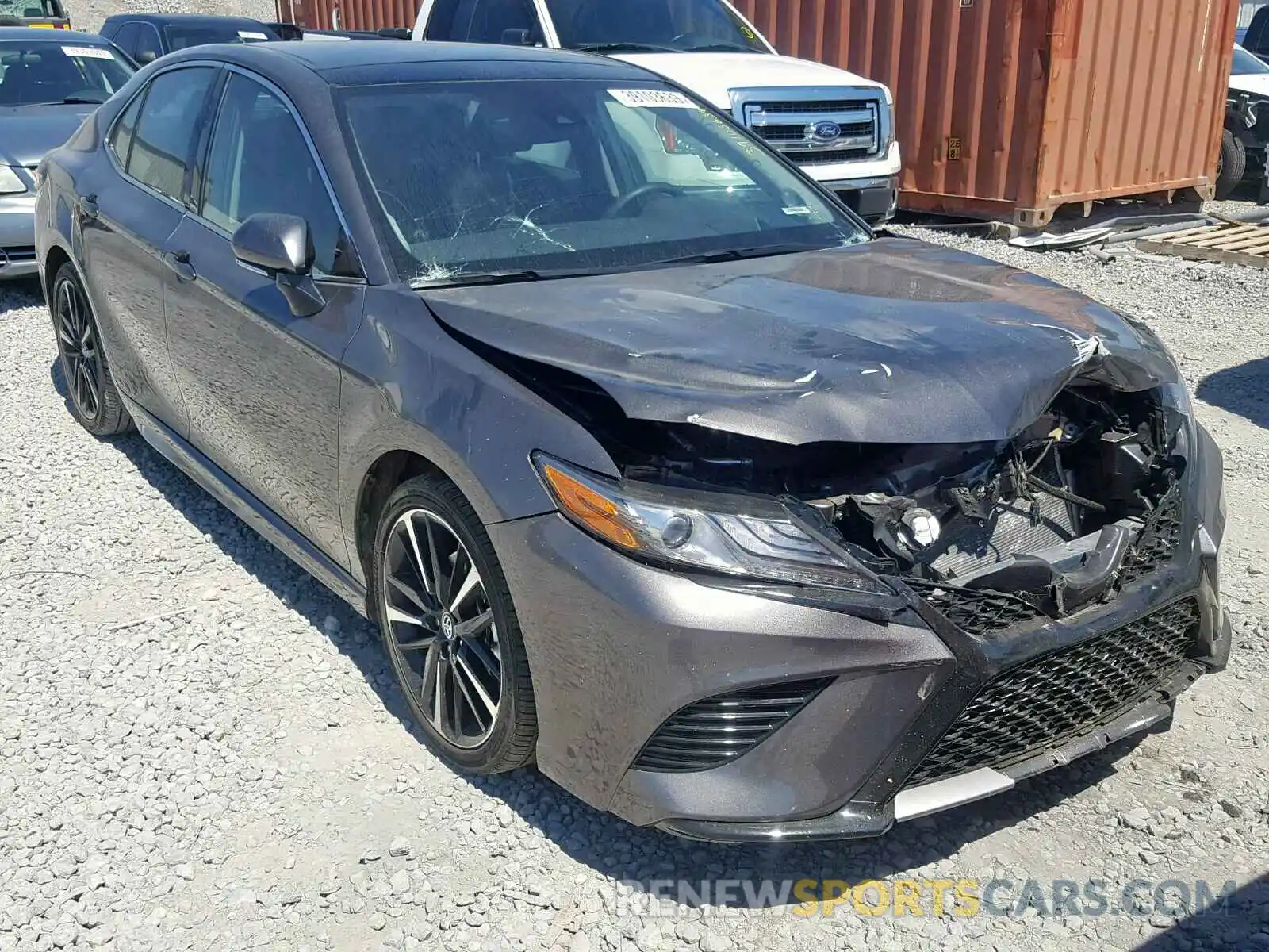 1 Photograph of a damaged car 4T1BZ1HK6KU022148 TOYOTA CAMRY 2019