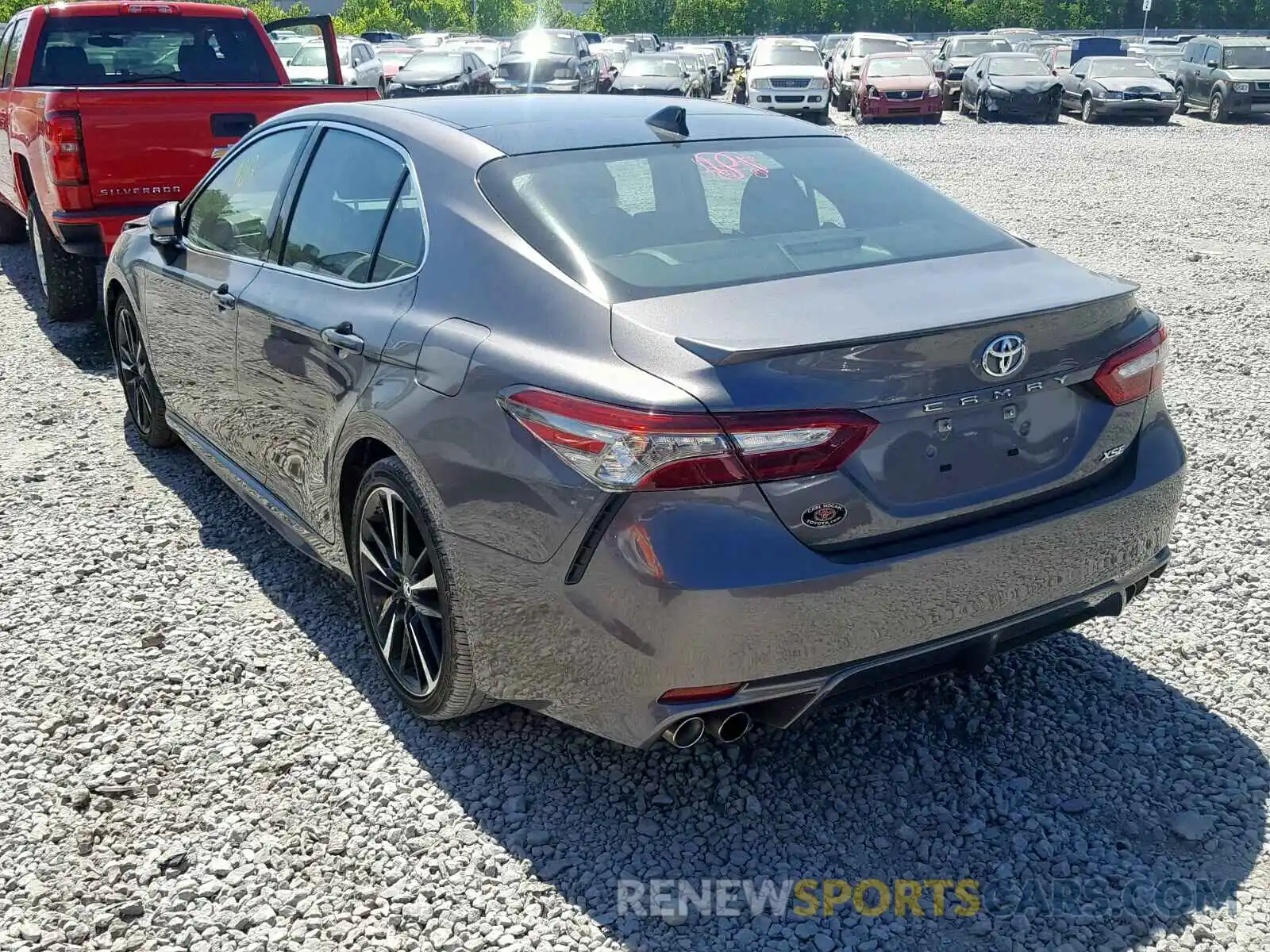 3 Photograph of a damaged car 4T1BZ1HK6KU022148 TOYOTA CAMRY 2019