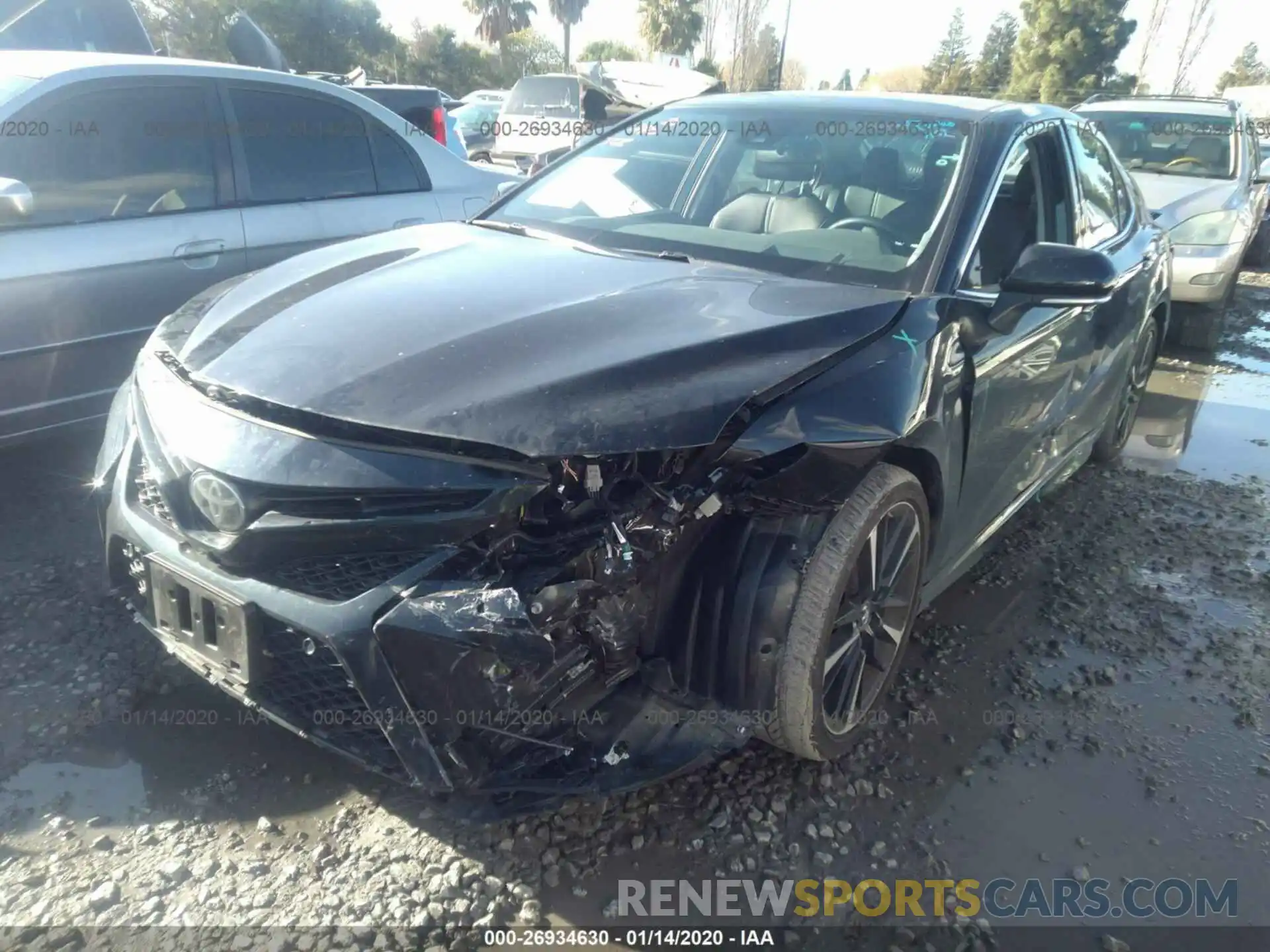 2 Фотография поврежденного автомобиля 4T1BZ1HK6KU022635 TOYOTA CAMRY 2019