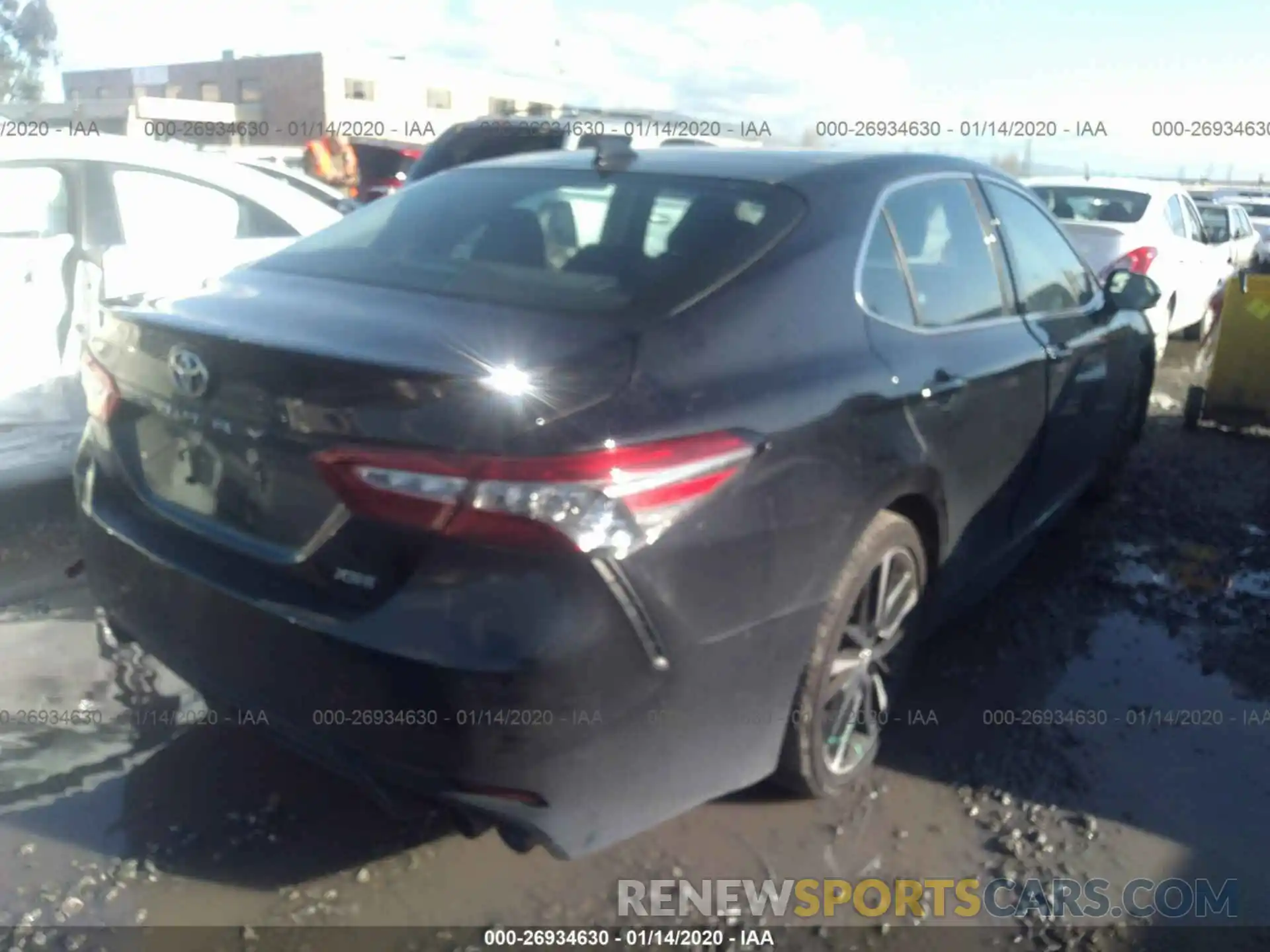 4 Фотография поврежденного автомобиля 4T1BZ1HK6KU022635 TOYOTA CAMRY 2019