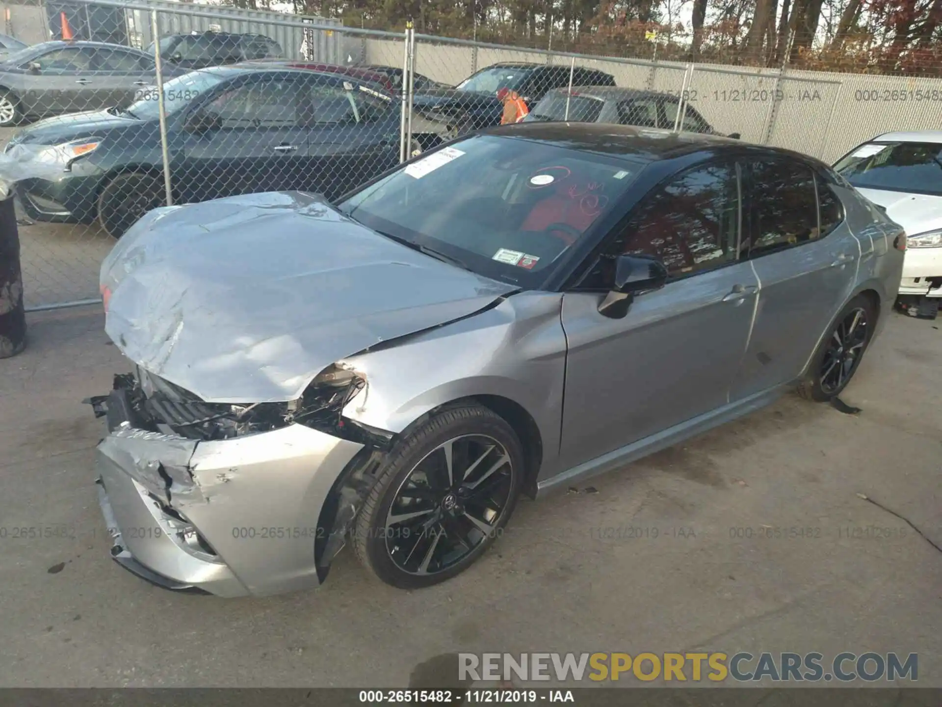 2 Photograph of a damaged car 4T1BZ1HK6KU023218 TOYOTA CAMRY 2019