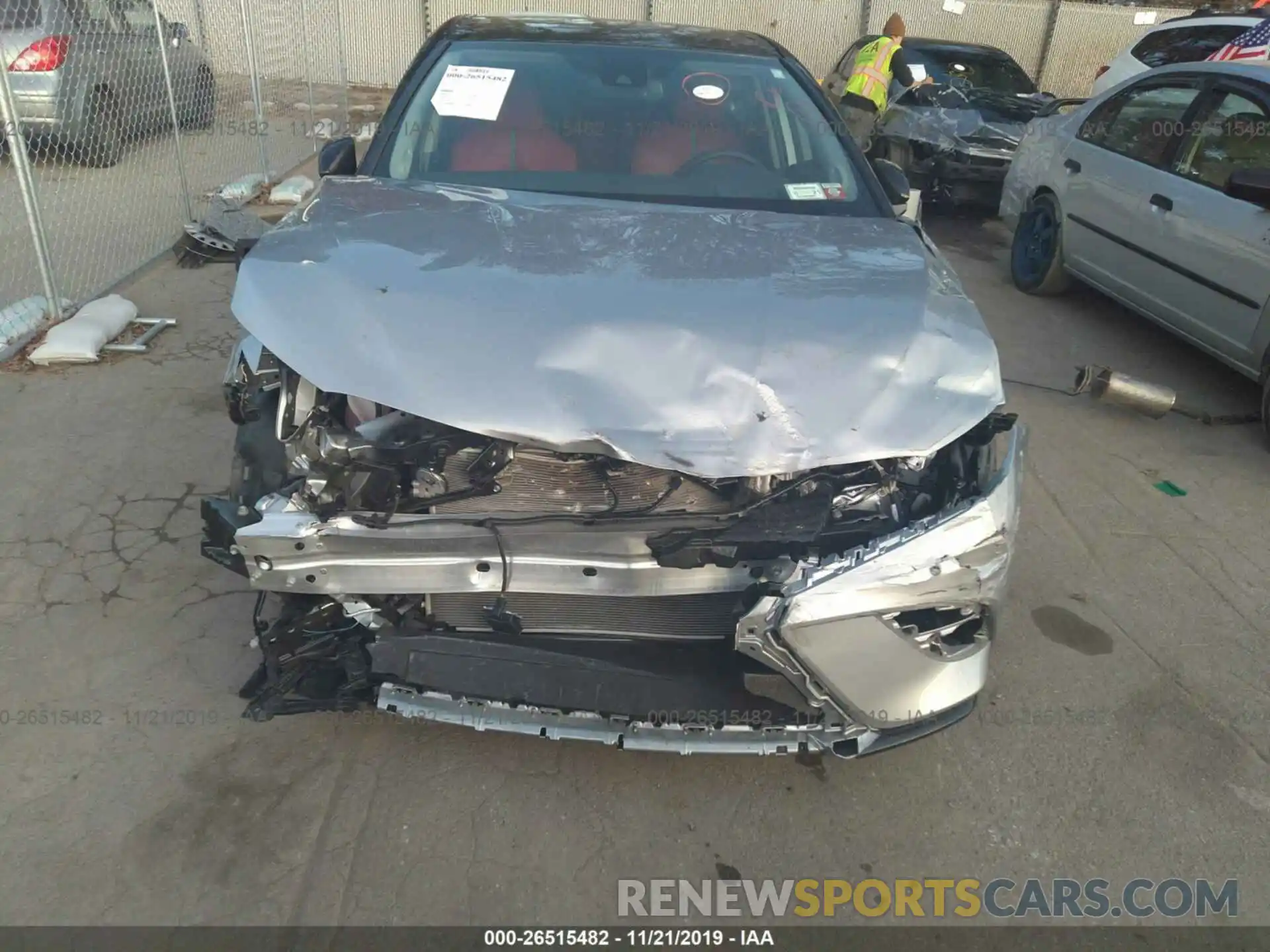 6 Photograph of a damaged car 4T1BZ1HK6KU023218 TOYOTA CAMRY 2019