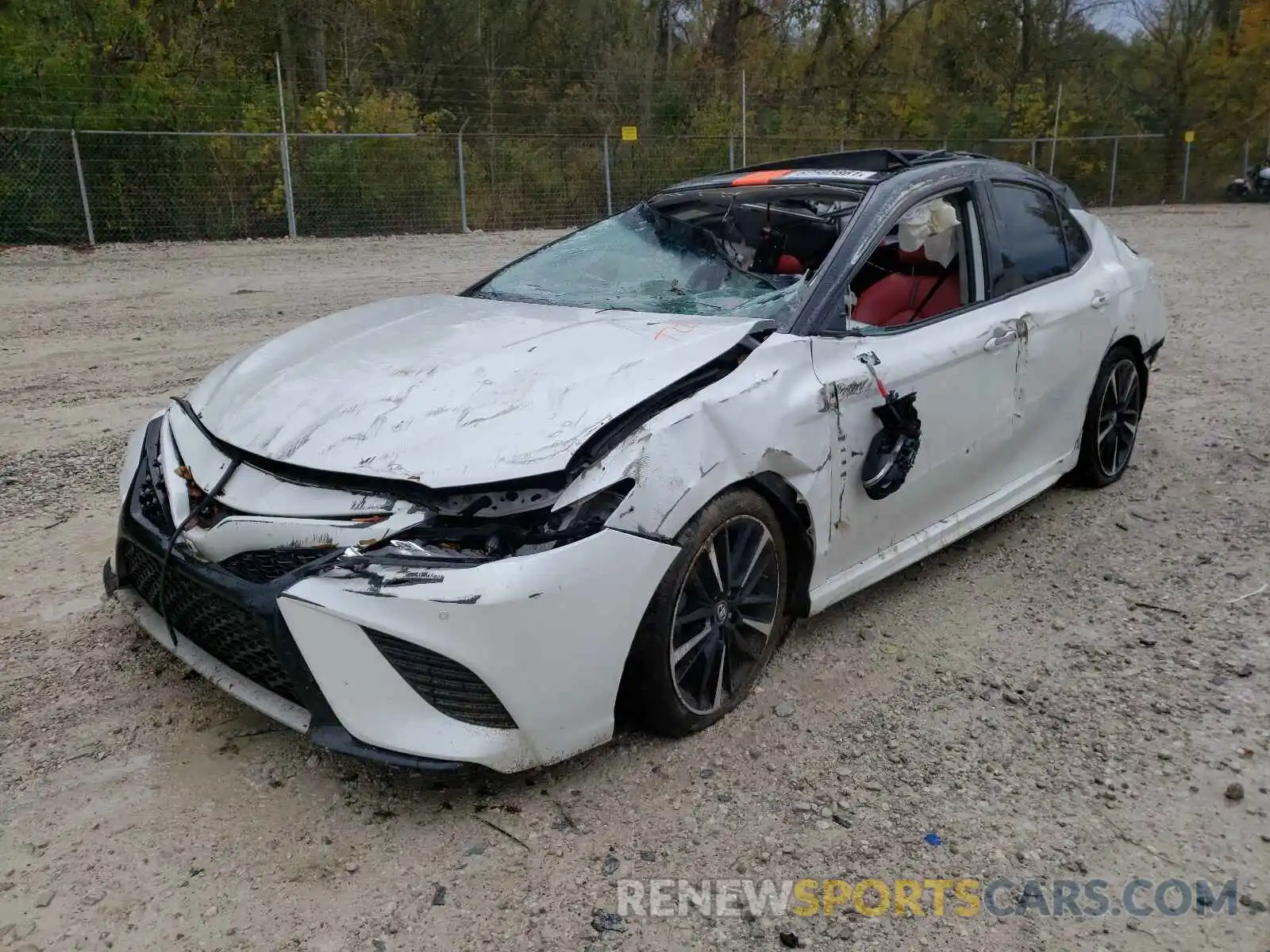 2 Photograph of a damaged car 4T1BZ1HK6KU025373 TOYOTA CAMRY 2019