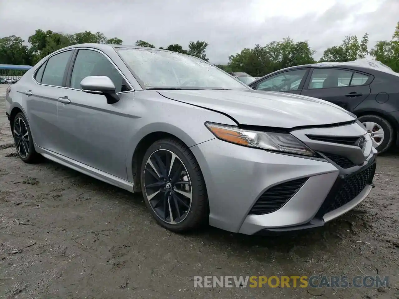 1 Photograph of a damaged car 4T1BZ1HK6KU025955 TOYOTA CAMRY 2019