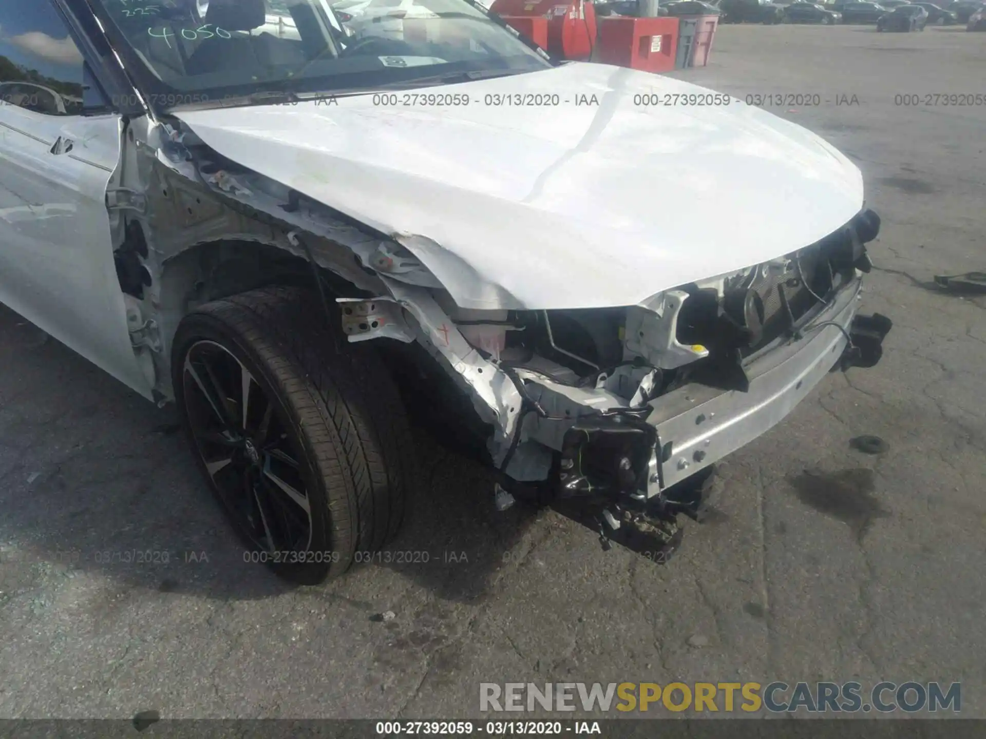 6 Photograph of a damaged car 4T1BZ1HK6KU026426 TOYOTA CAMRY 2019