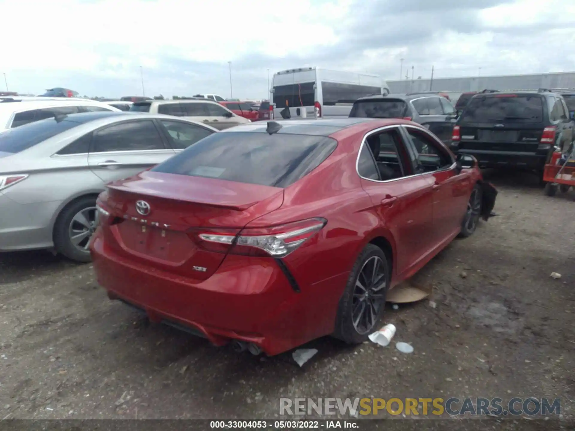 4 Фотография поврежденного автомобиля 4T1BZ1HK6KU027026 TOYOTA CAMRY 2019