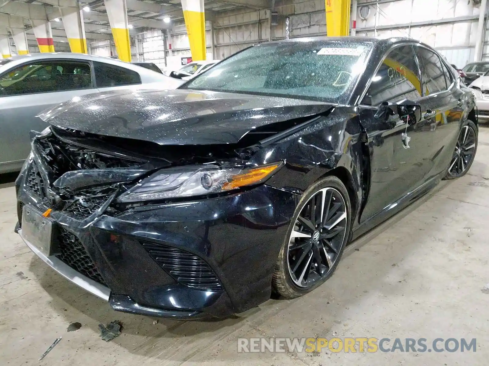 2 Photograph of a damaged car 4T1BZ1HK6KU027320 TOYOTA CAMRY 2019