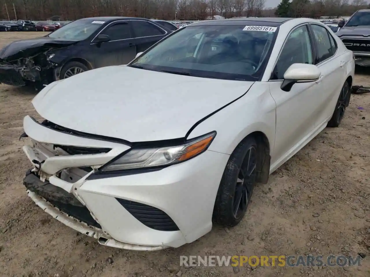 2 Photograph of a damaged car 4T1BZ1HK6KU028340 TOYOTA CAMRY 2019