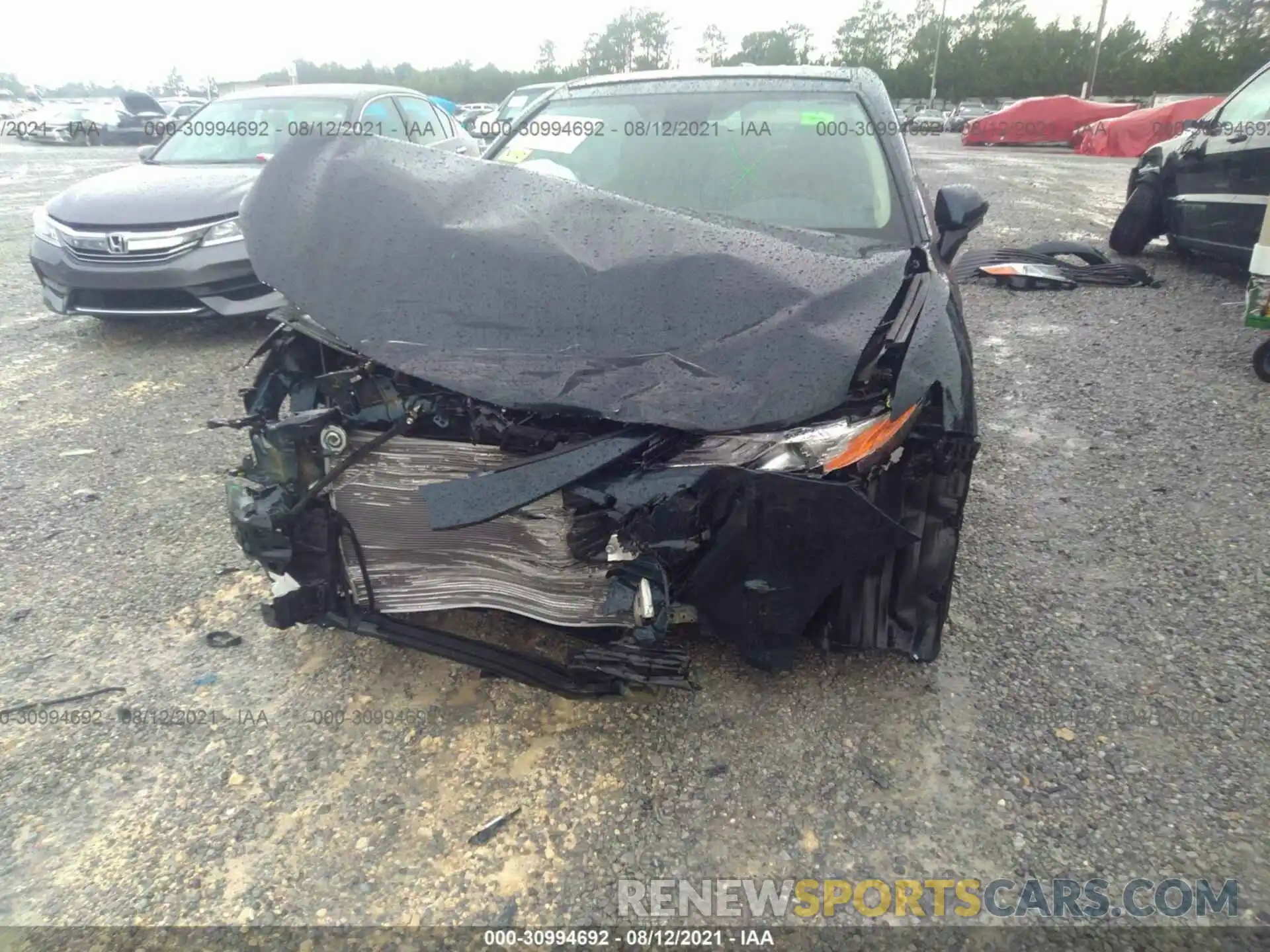 6 Photograph of a damaged car 4T1BZ1HK6KU030640 TOYOTA CAMRY 2019