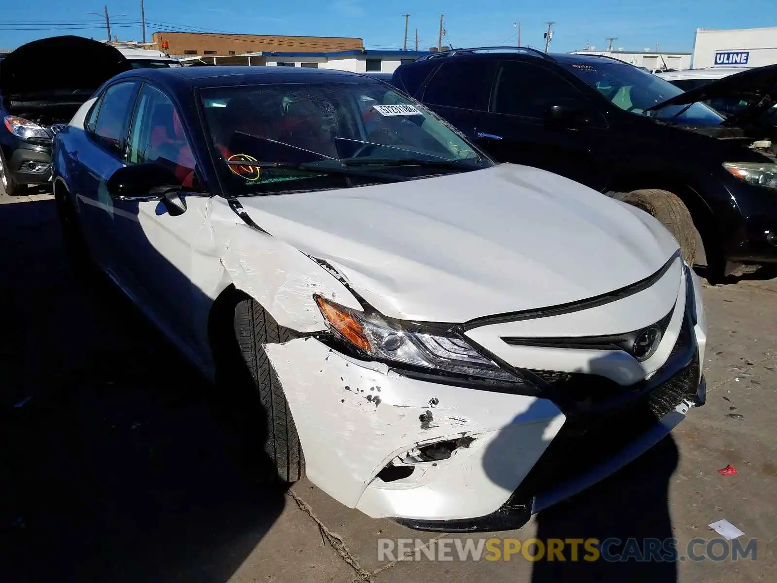 1 Photograph of a damaged car 4T1BZ1HK6KU031741 TOYOTA CAMRY 2019