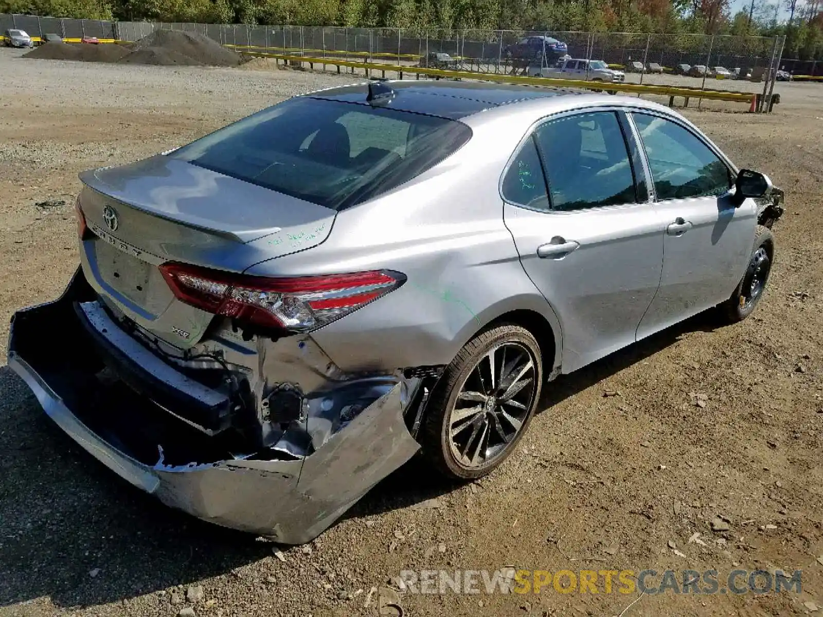 4 Photograph of a damaged car 4T1BZ1HK6KU507650 TOYOTA CAMRY 2019