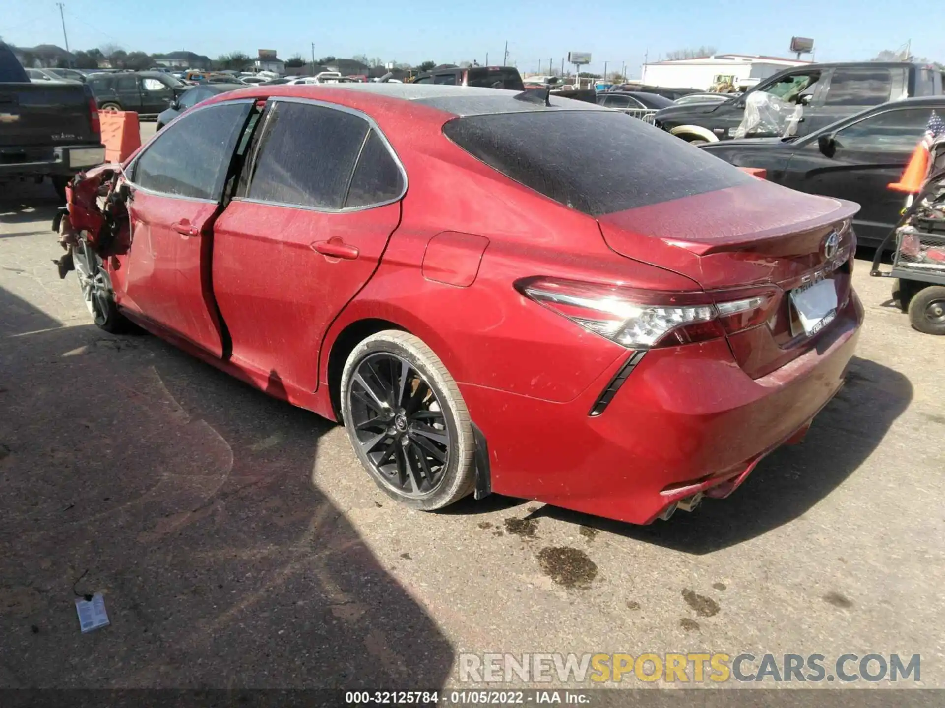 3 Photograph of a damaged car 4T1BZ1HK7KU021834 TOYOTA CAMRY 2019