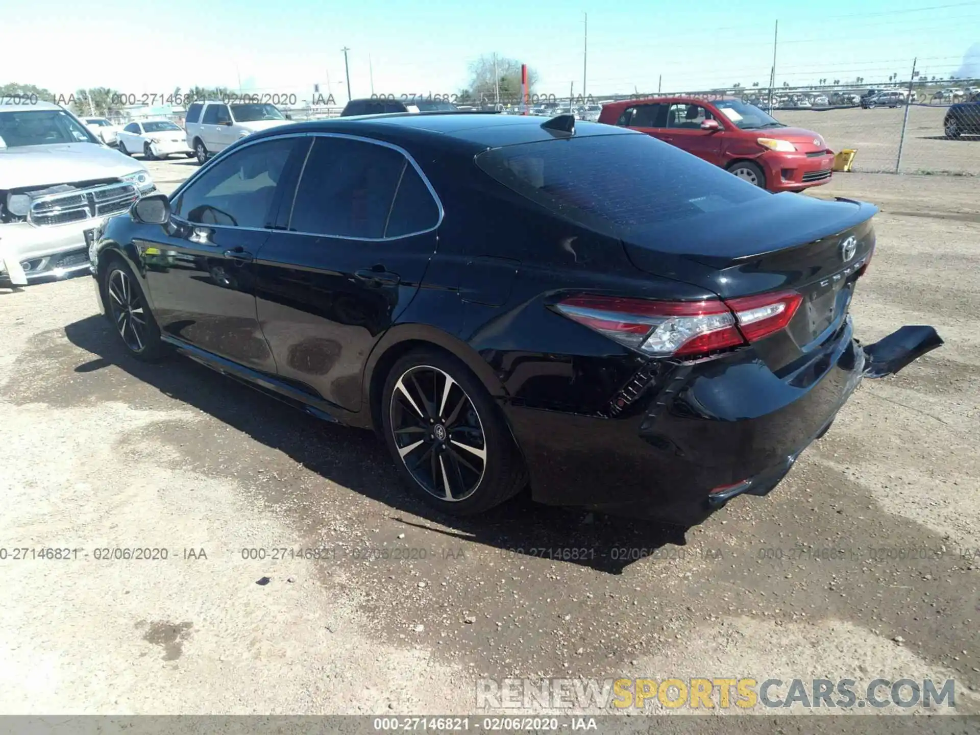 3 Photograph of a damaged car 4T1BZ1HK7KU022160 TOYOTA CAMRY 2019