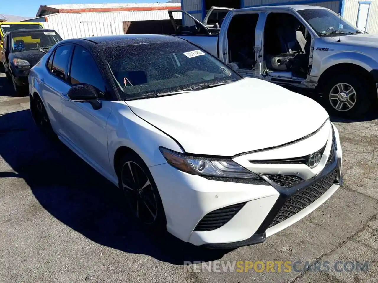 1 Photograph of a damaged car 4T1BZ1HK7KU022272 TOYOTA CAMRY 2019