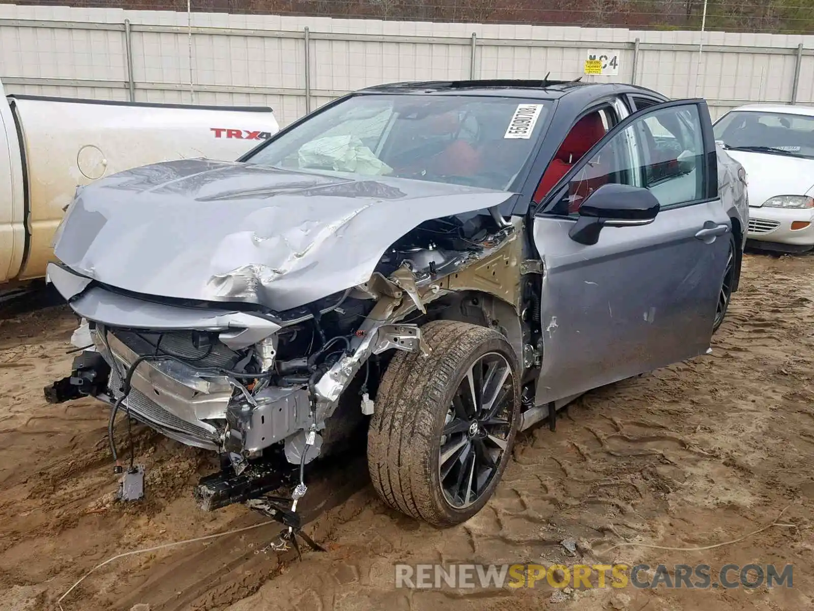 2 Photograph of a damaged car 4T1BZ1HK7KU023132 TOYOTA CAMRY 2019