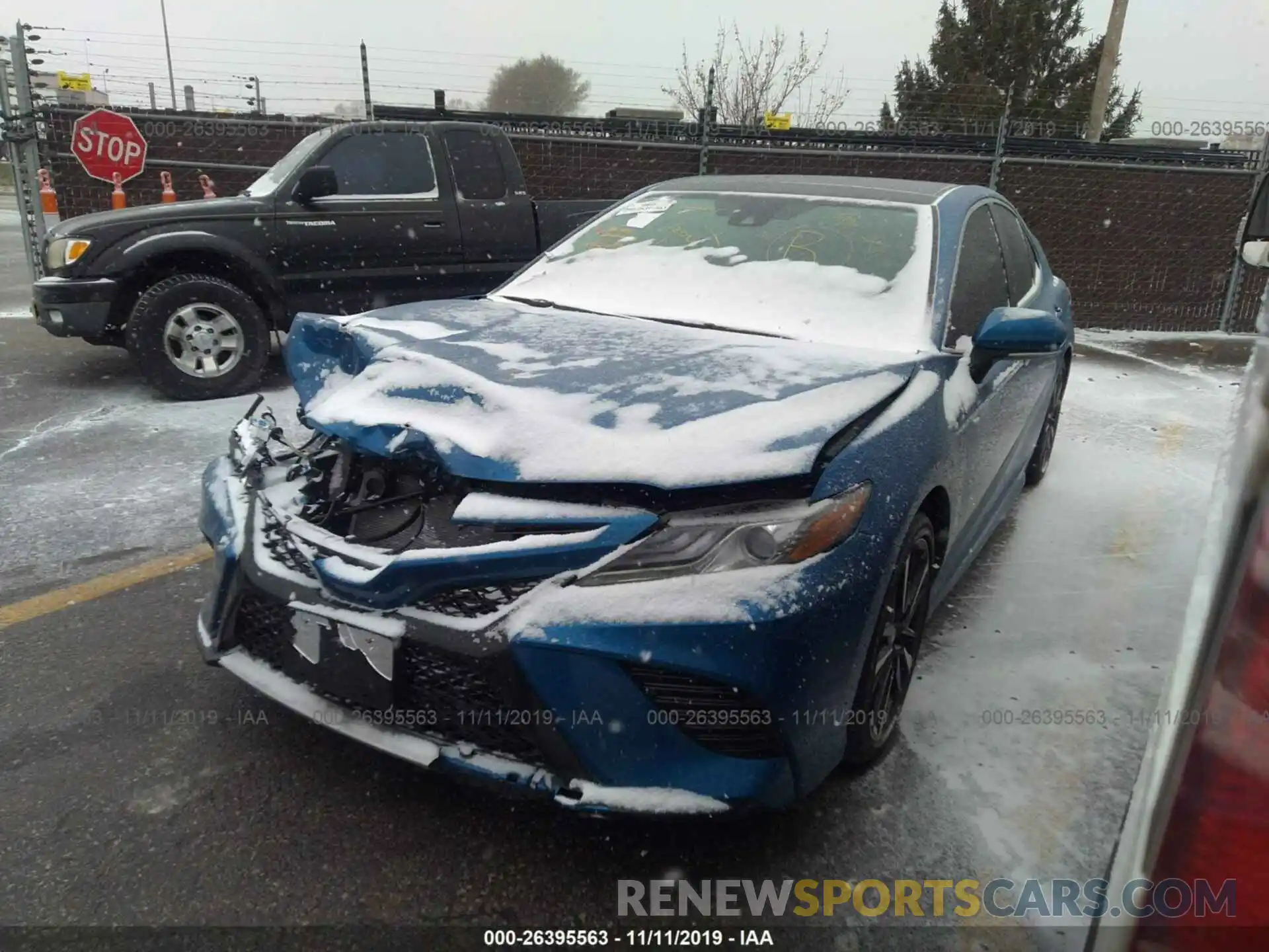 2 Photograph of a damaged car 4T1BZ1HK7KU023616 TOYOTA CAMRY 2019