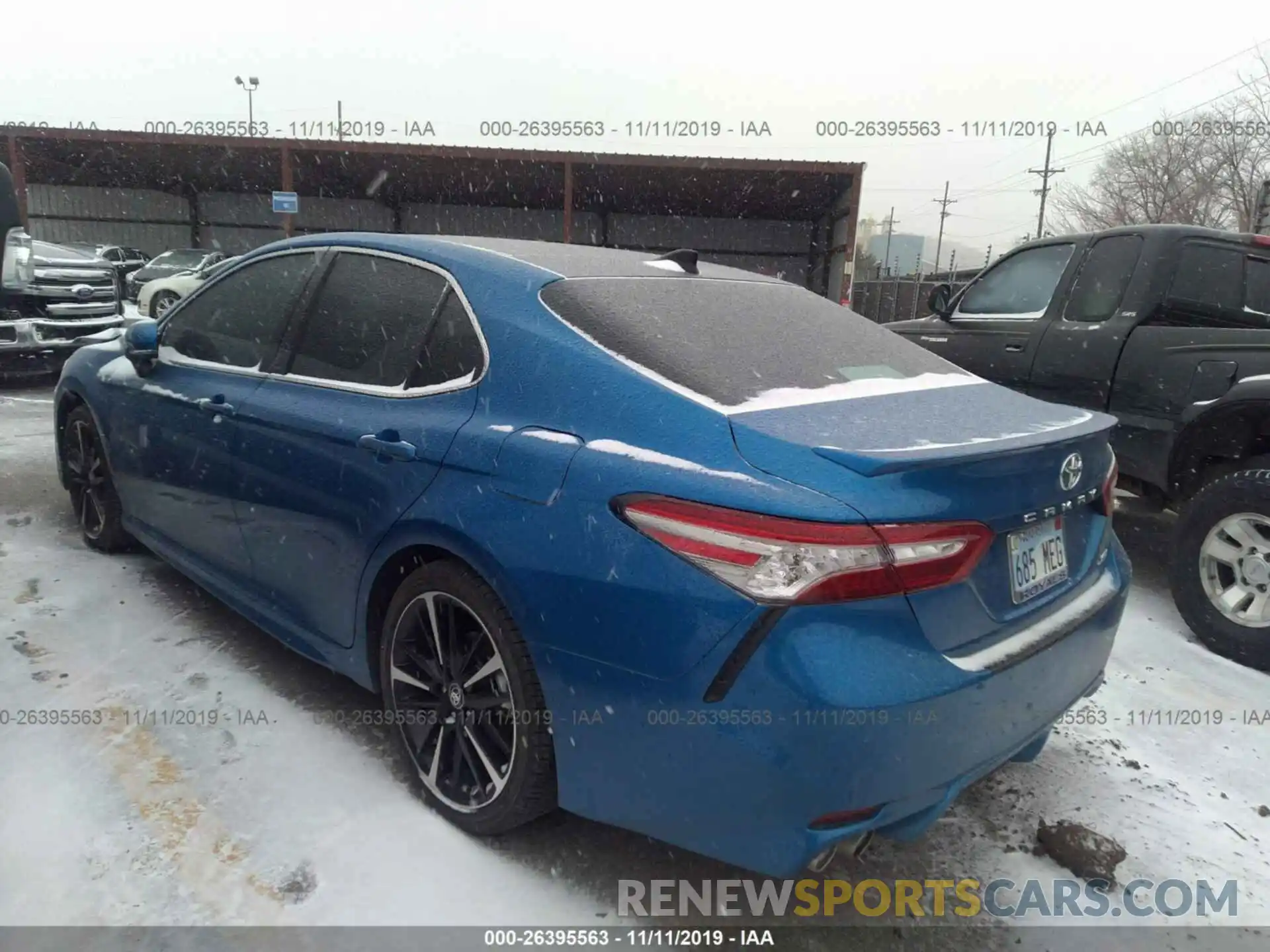 3 Photograph of a damaged car 4T1BZ1HK7KU023616 TOYOTA CAMRY 2019