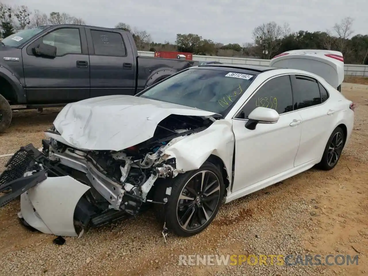 2 Photograph of a damaged car 4T1BZ1HK7KU026547 TOYOTA CAMRY 2019