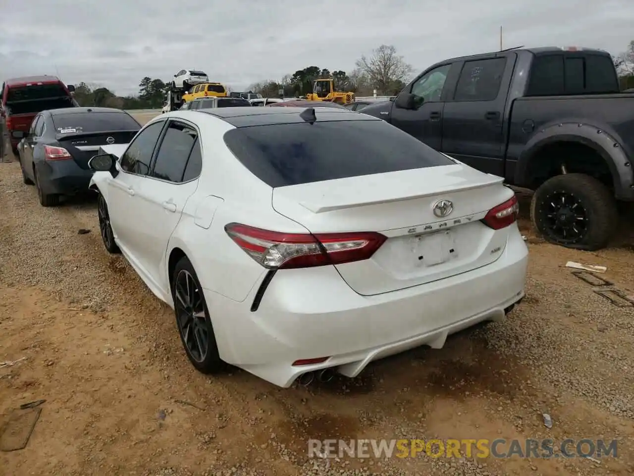 3 Photograph of a damaged car 4T1BZ1HK7KU026547 TOYOTA CAMRY 2019