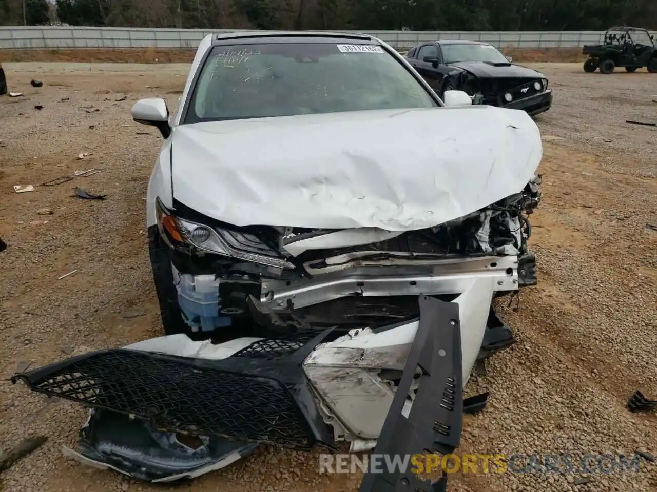 9 Photograph of a damaged car 4T1BZ1HK7KU026547 TOYOTA CAMRY 2019