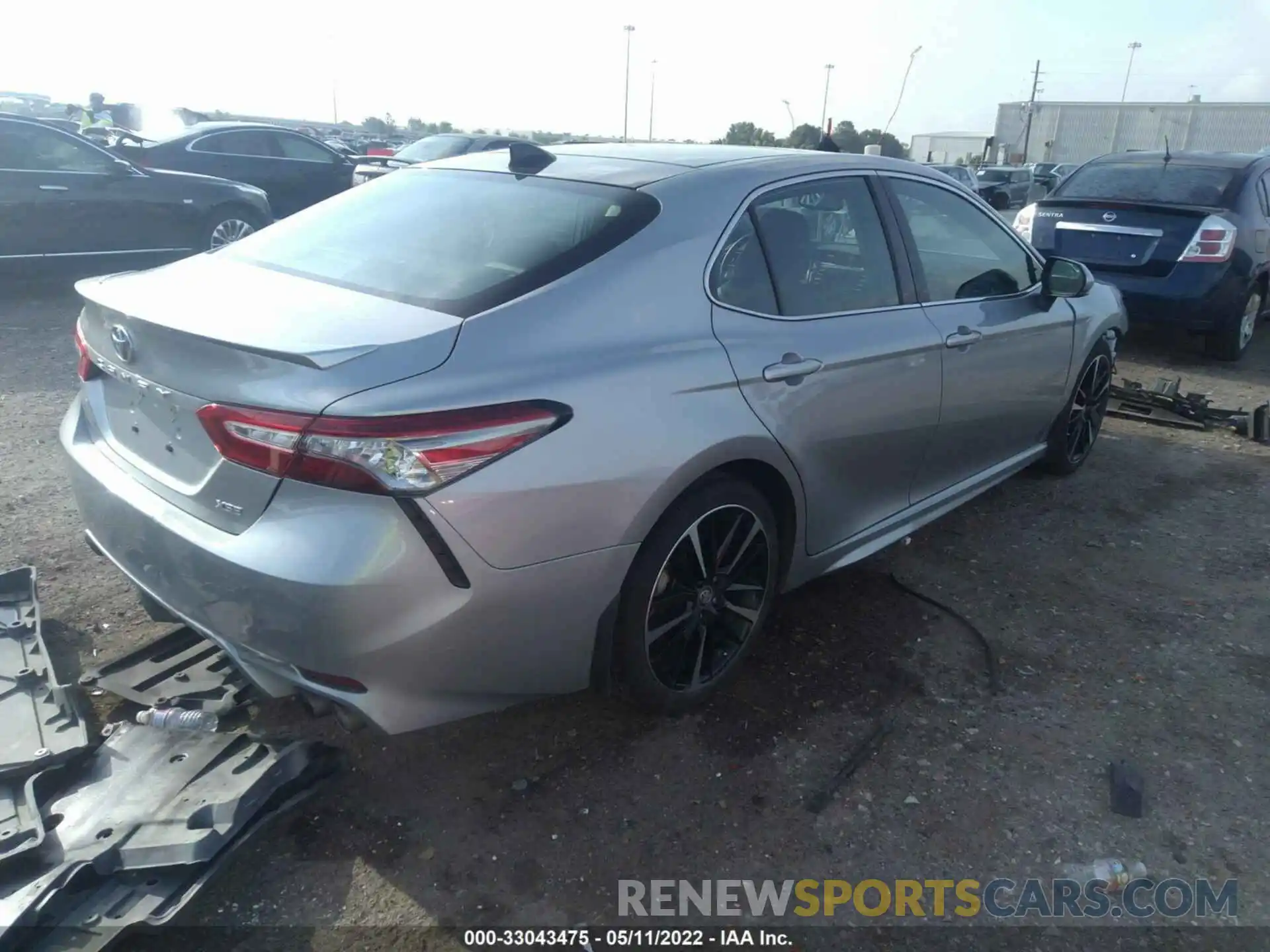 4 Фотография поврежденного автомобиля 4T1BZ1HK7KU027469 TOYOTA CAMRY 2019