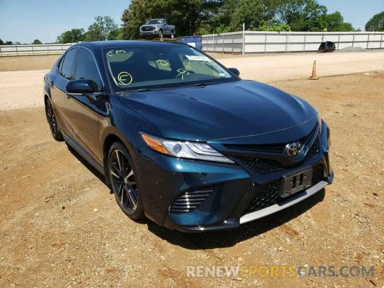 1 Photograph of a damaged car 4T1BZ1HK7KU028587 TOYOTA CAMRY 2019