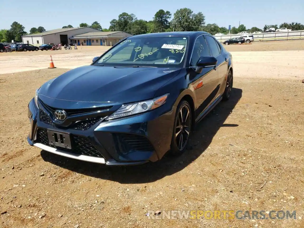 2 Photograph of a damaged car 4T1BZ1HK7KU028587 TOYOTA CAMRY 2019