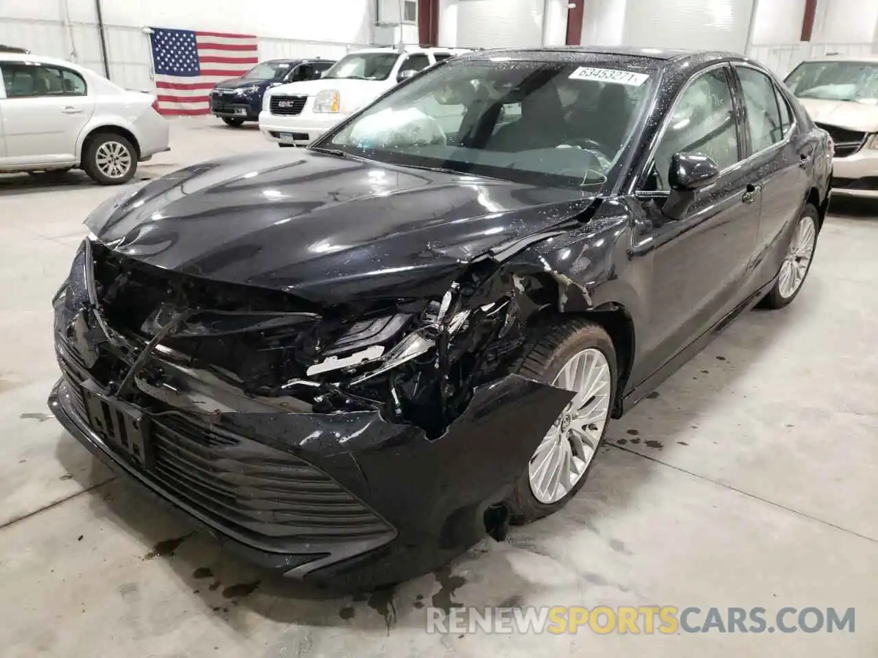 2 Photograph of a damaged car 4T1BZ1HK7KU028816 TOYOTA CAMRY 2019