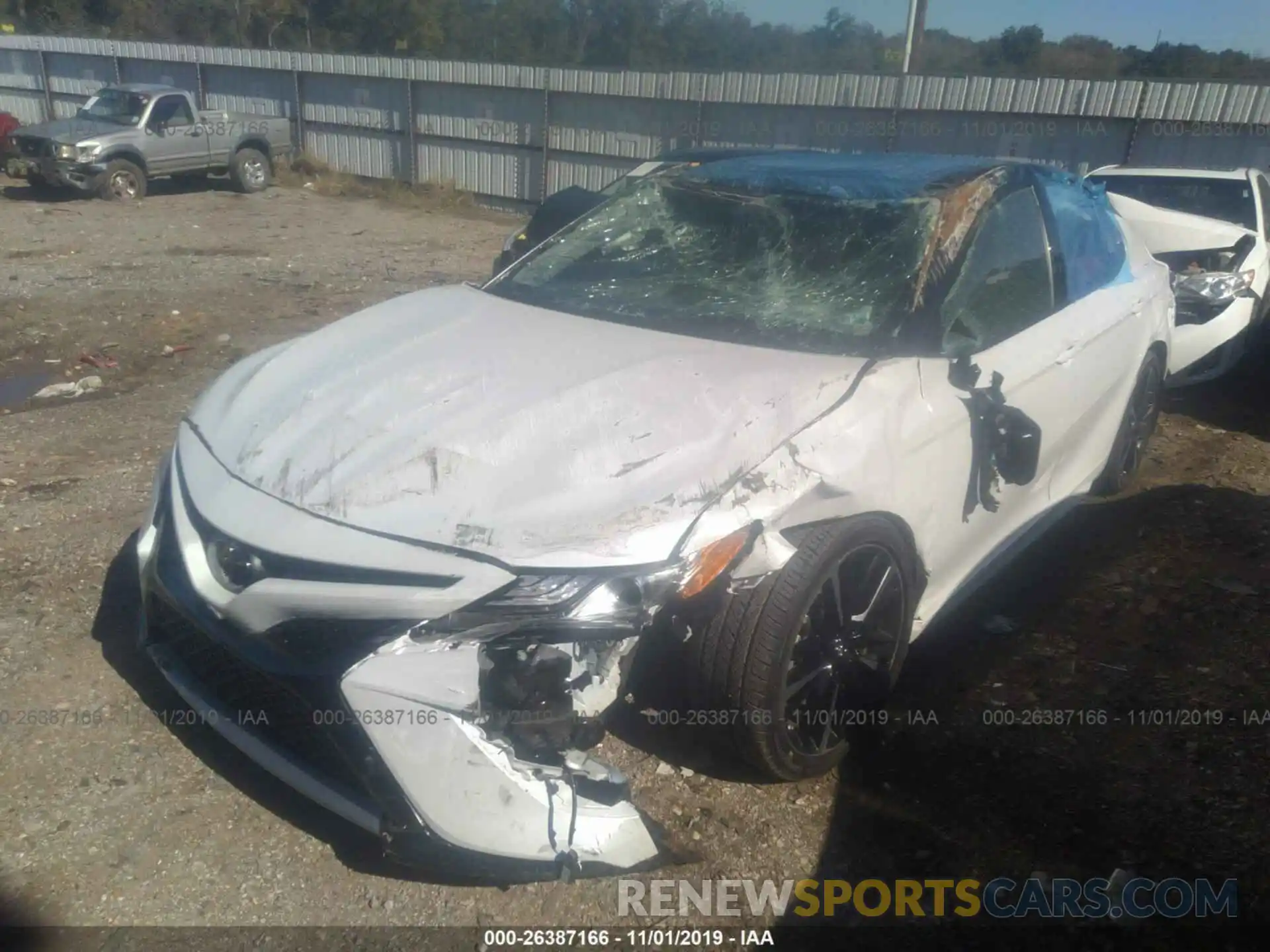 2 Photograph of a damaged car 4T1BZ1HK7KU029223 TOYOTA CAMRY 2019