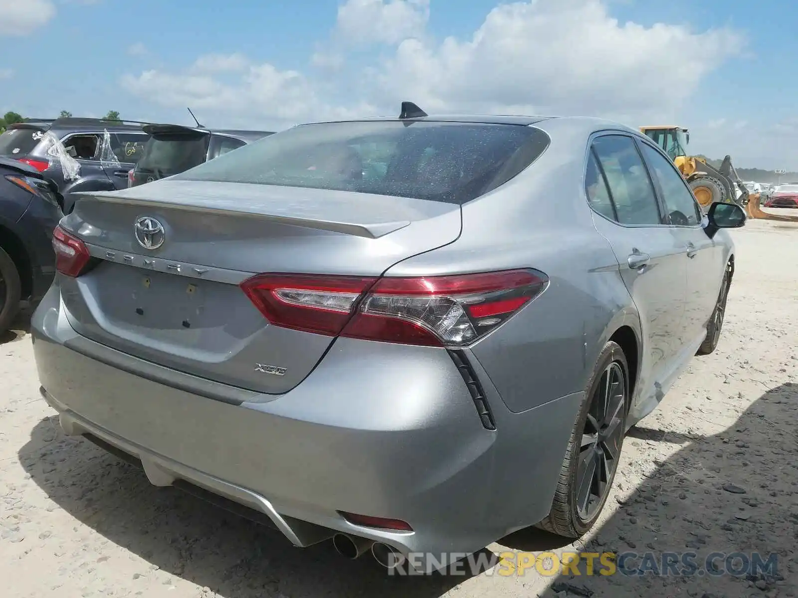 4 Photograph of a damaged car 4T1BZ1HK7KU030856 TOYOTA CAMRY 2019