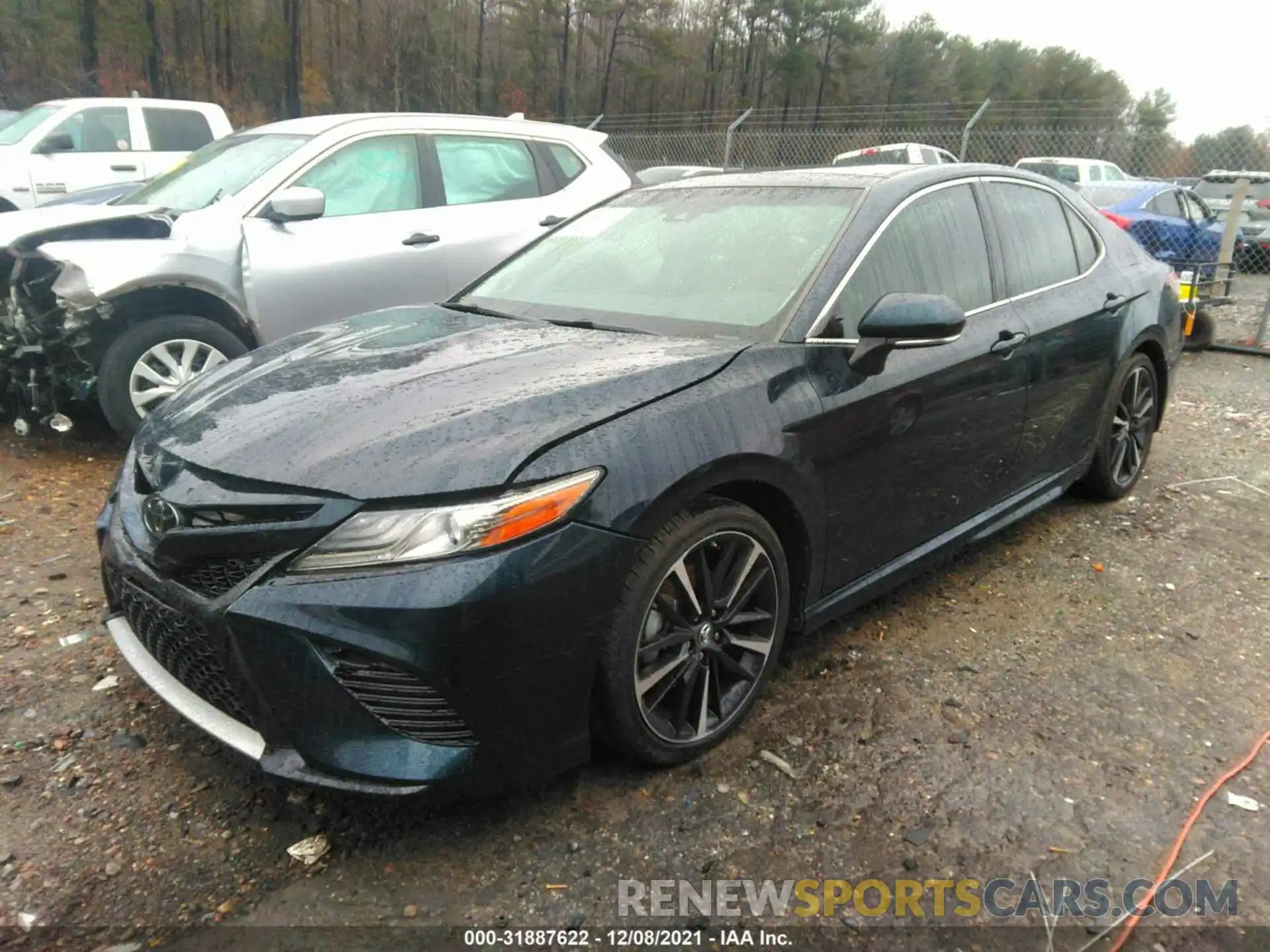 2 Photograph of a damaged car 4T1BZ1HK7KU031764 TOYOTA CAMRY 2019