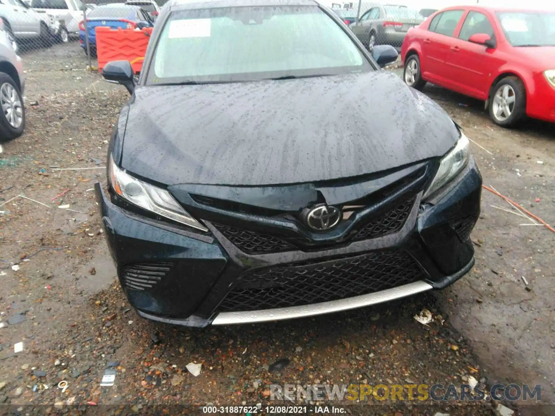 6 Photograph of a damaged car 4T1BZ1HK7KU031764 TOYOTA CAMRY 2019