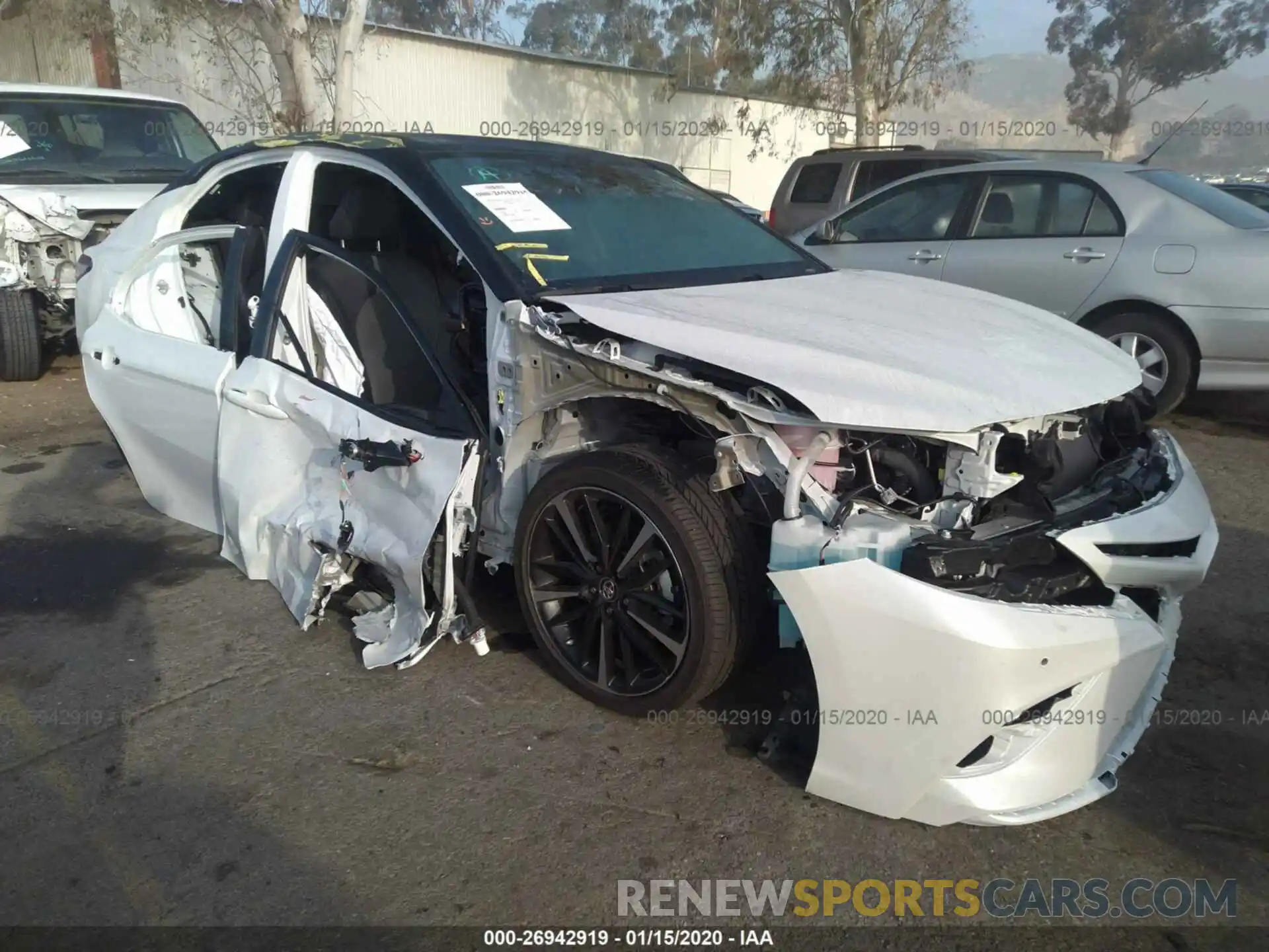 6 Photograph of a damaged car 4T1BZ1HK7KU031862 TOYOTA CAMRY 2019