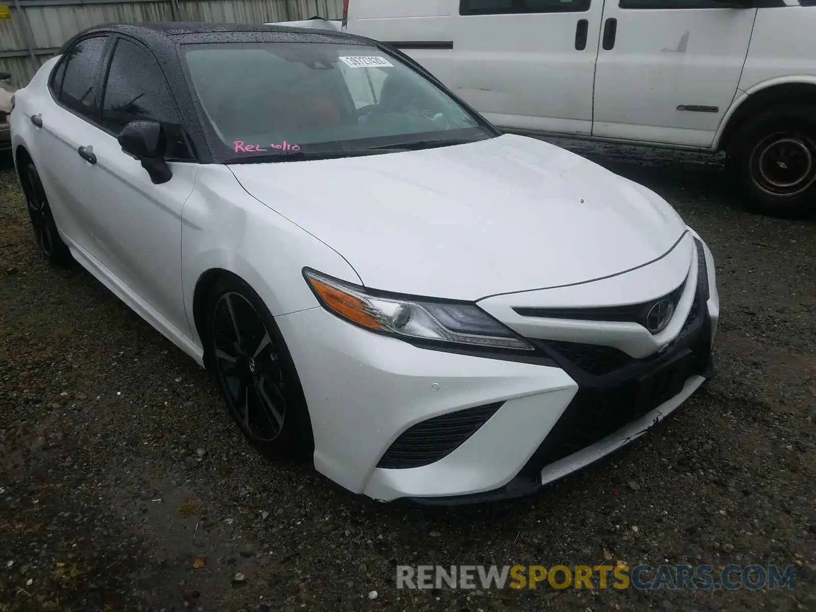 1 Photograph of a damaged car 4T1BZ1HK7KU032204 TOYOTA CAMRY 2019