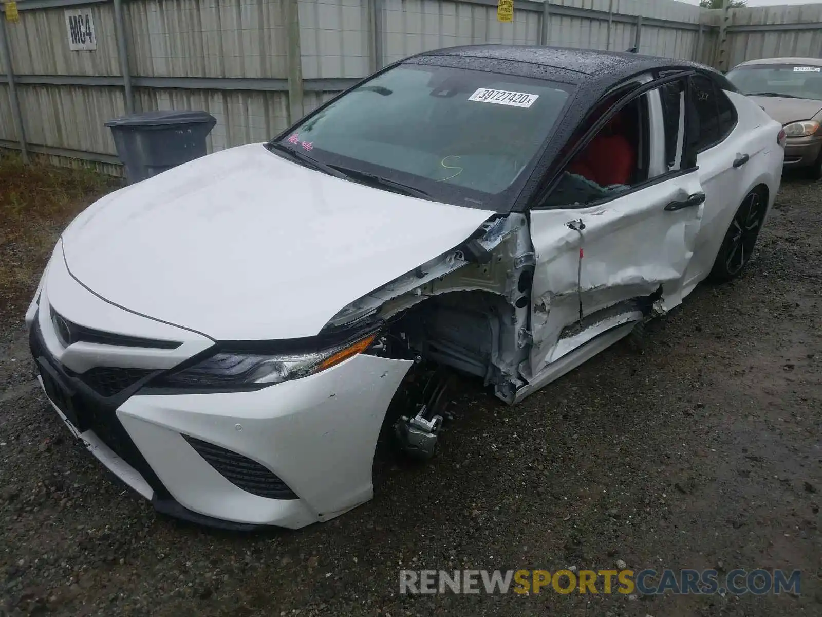 2 Photograph of a damaged car 4T1BZ1HK7KU032204 TOYOTA CAMRY 2019